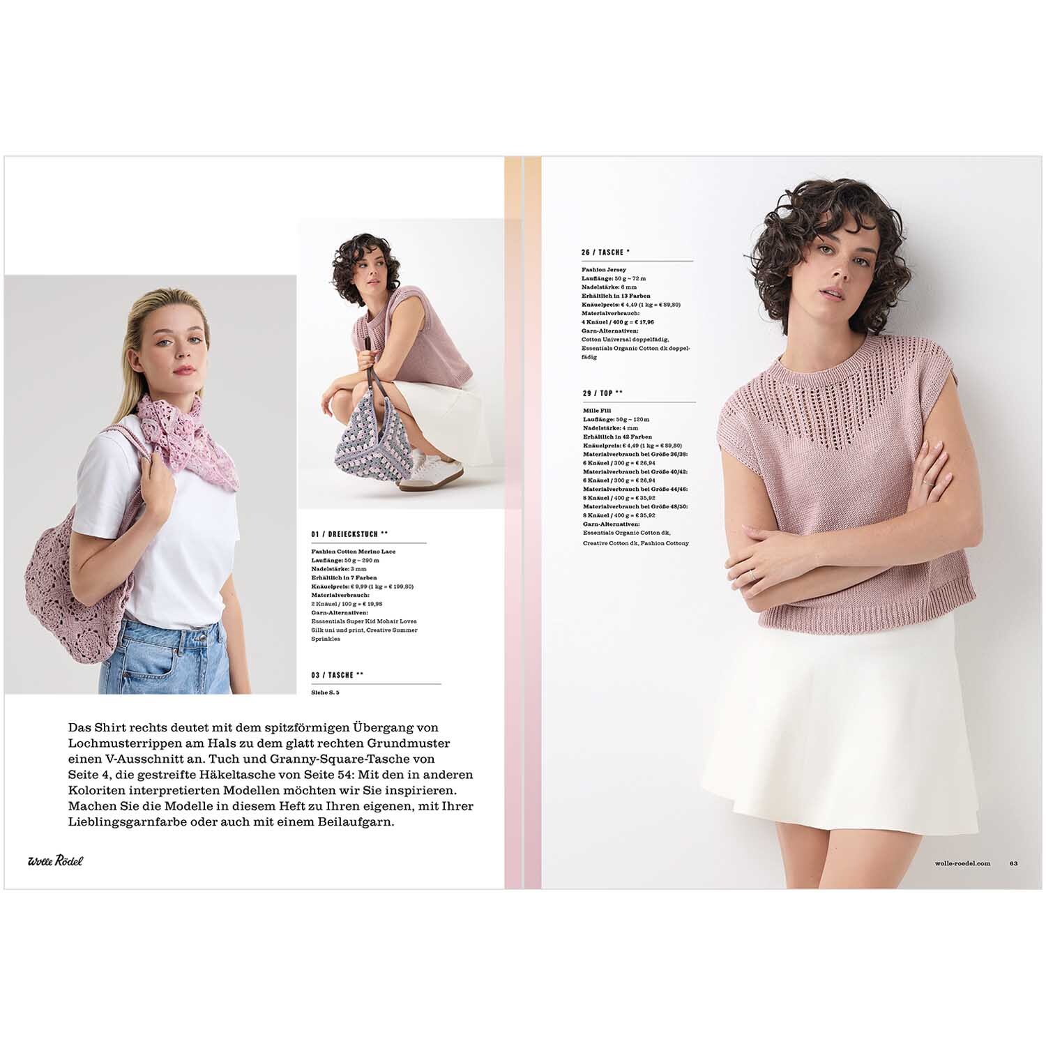 Die Neue Masche No. 12 Frühjahr-Sommer von idee. Creativmarkt