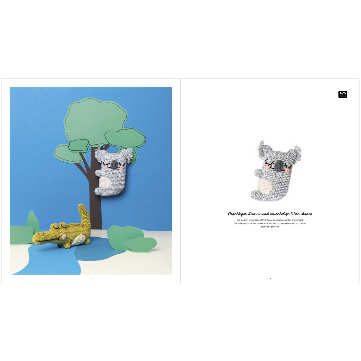 Ricorumi Wild Wild Animals deutsch von Rico Design