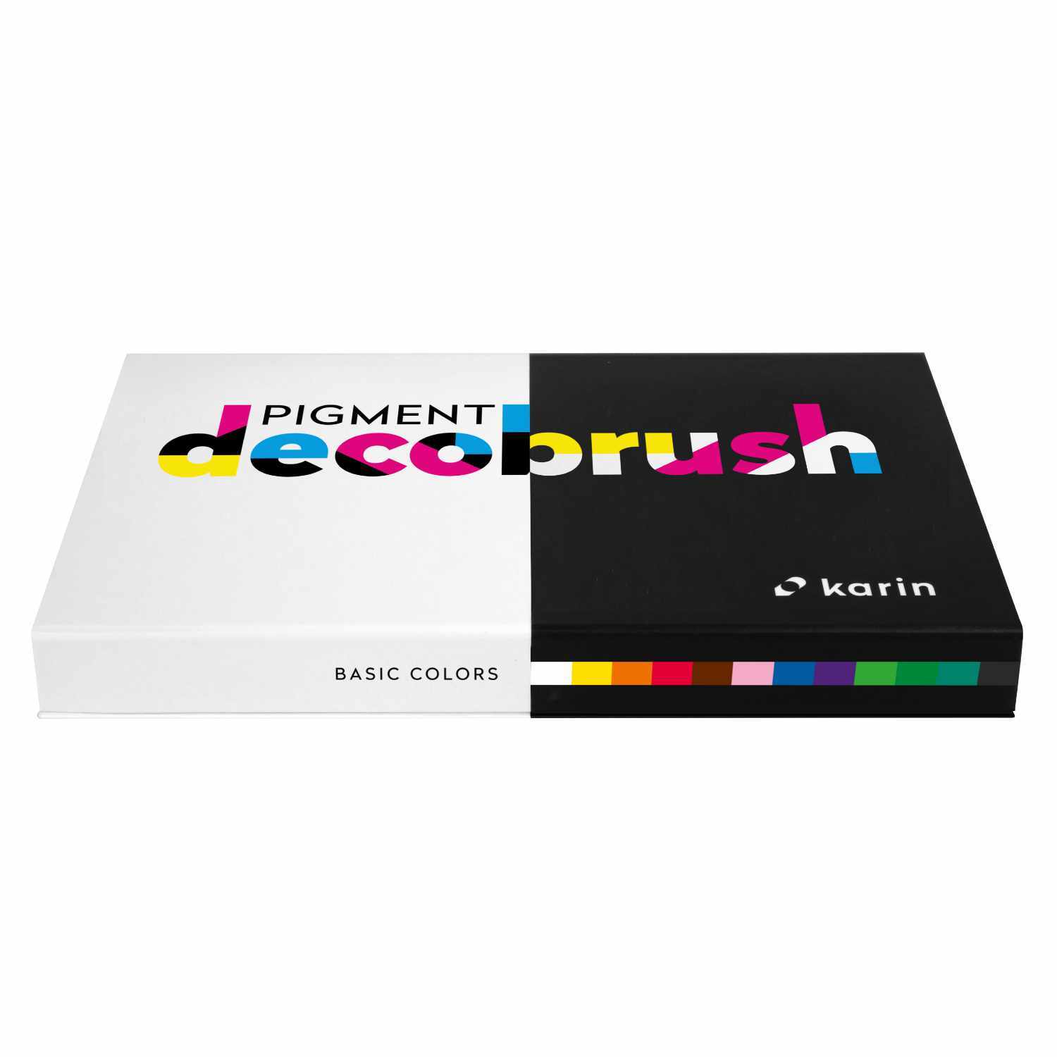 PIGMENT Deco Brush Marker Basic Colors Set 12 Farben von Karin K.T.Skalscy KARIN 