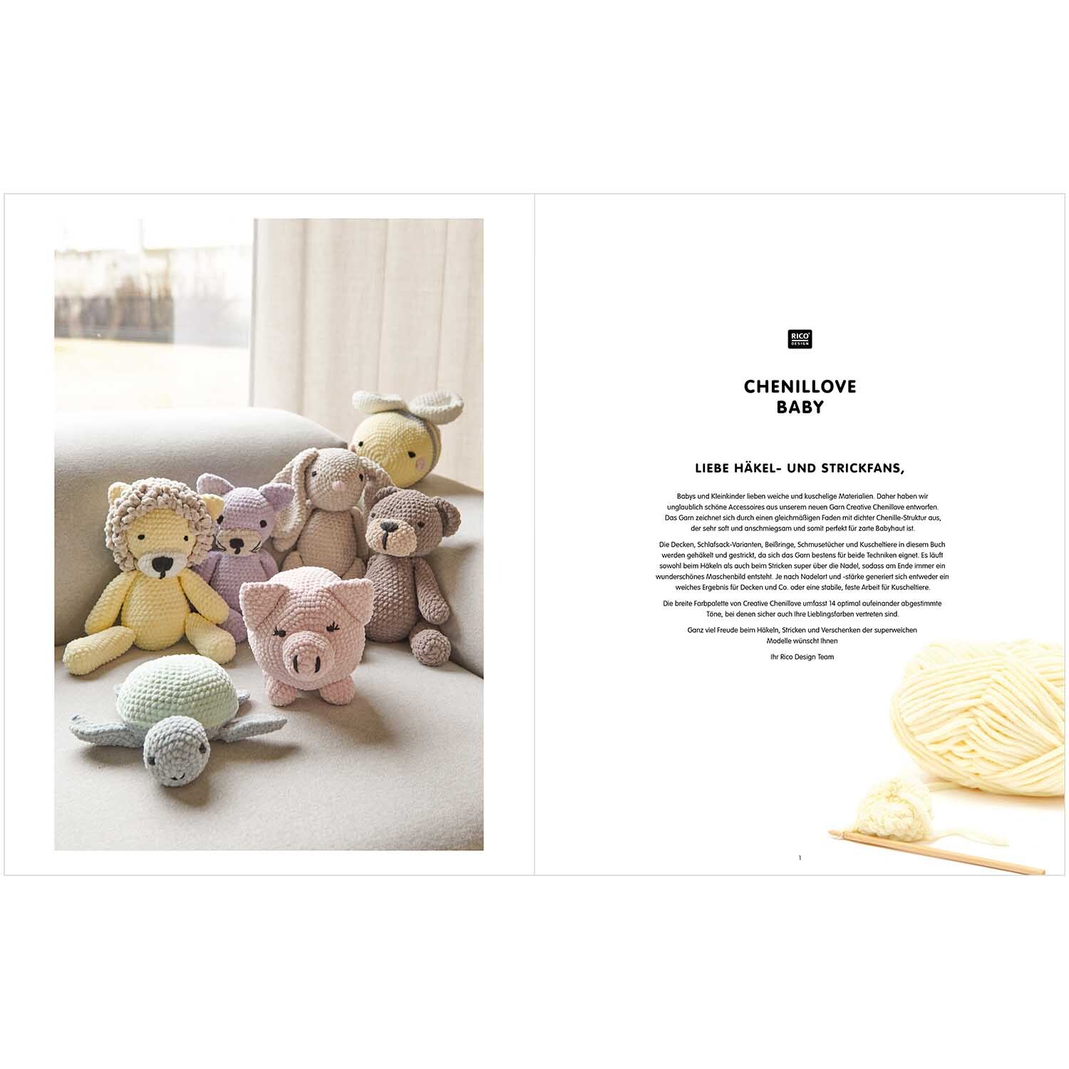 Baby Chenillove von Rico Design