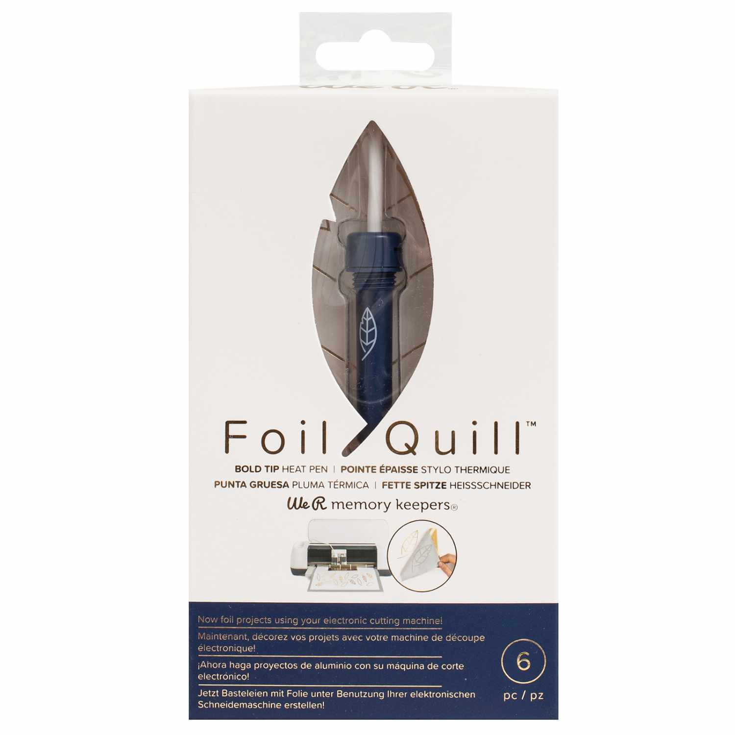 Foil Quill dicke Spitze für Plotter 2,5mm, Mehrfarbig, von We R Memory Keepers, ideal für kreative Projekte.