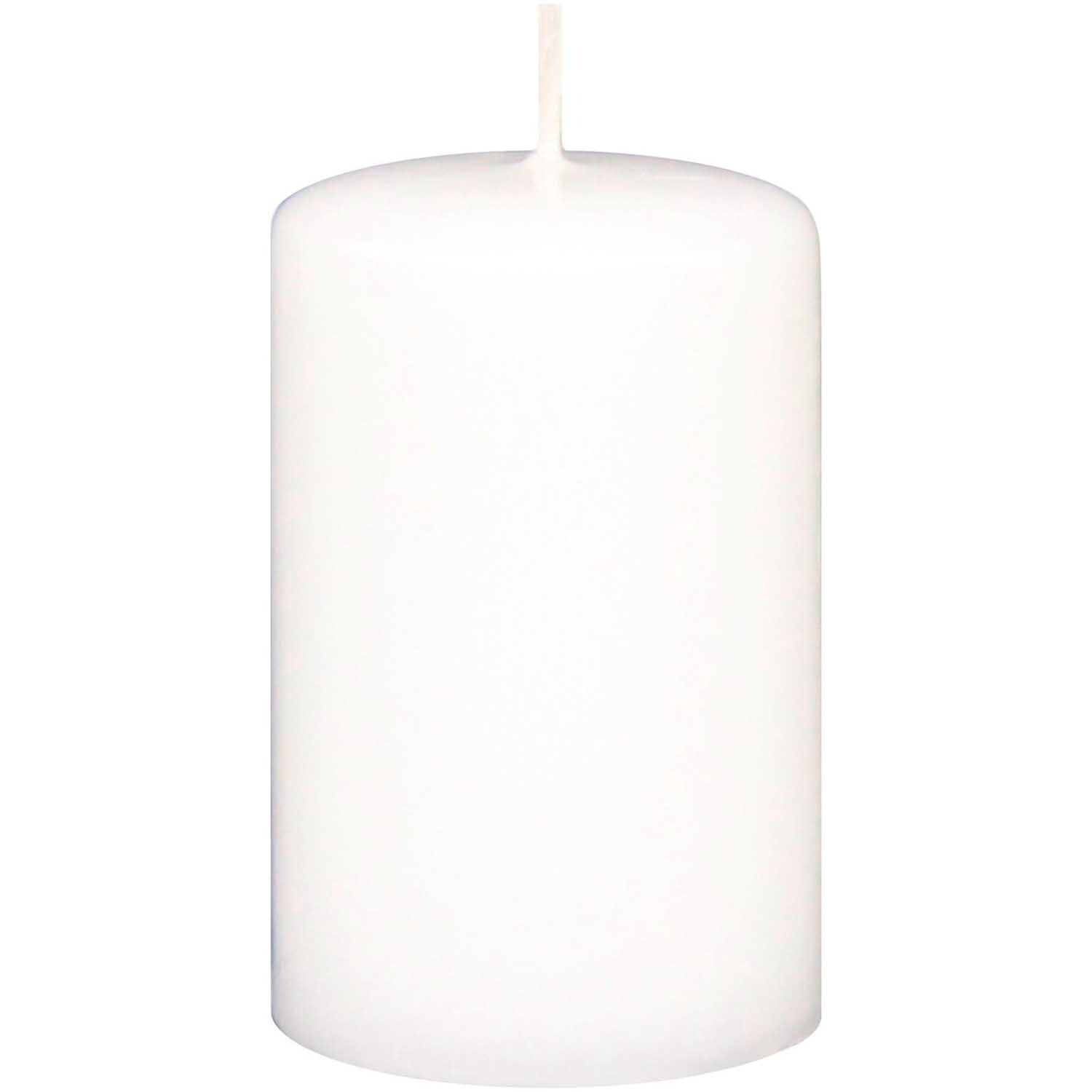 Stumpenkerze 8x5cm von Kopschitz in schlichtem Design, ideal für stimmungsvolle Dekorationen.