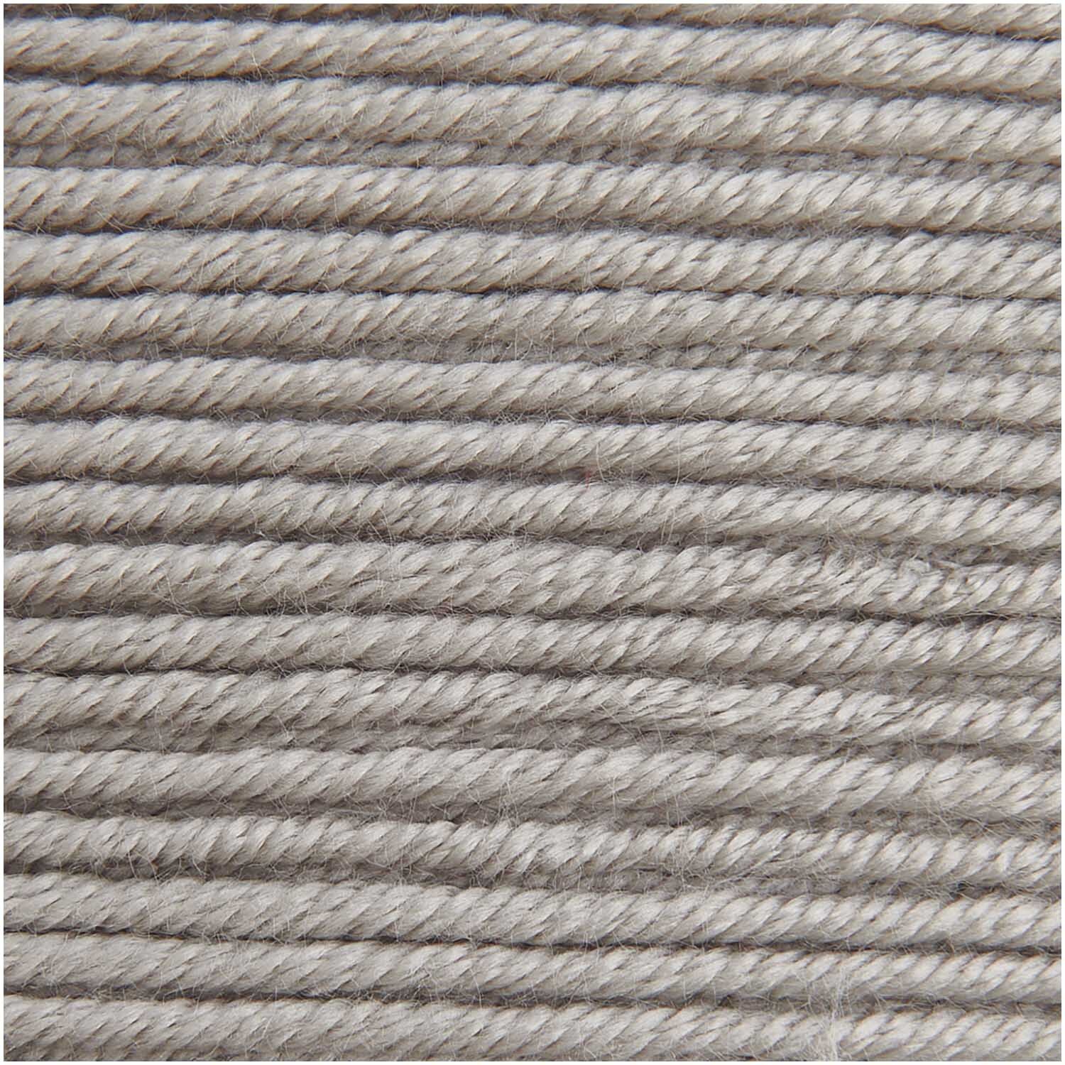 Creative Silky Touch dk: Graues Garn von Rico Design, 100g, 220m, ideal für weiche Strickprojekte.