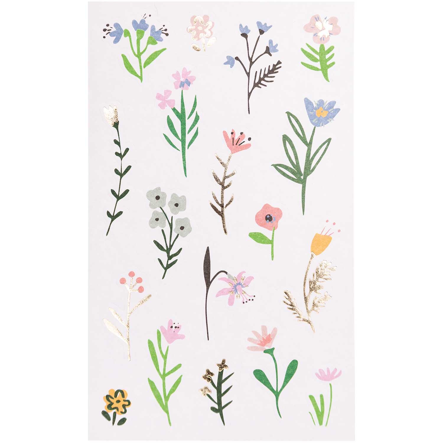 Paper Poetry Sticker Bunny Hop Streublumen 58 Stück von Rico Design