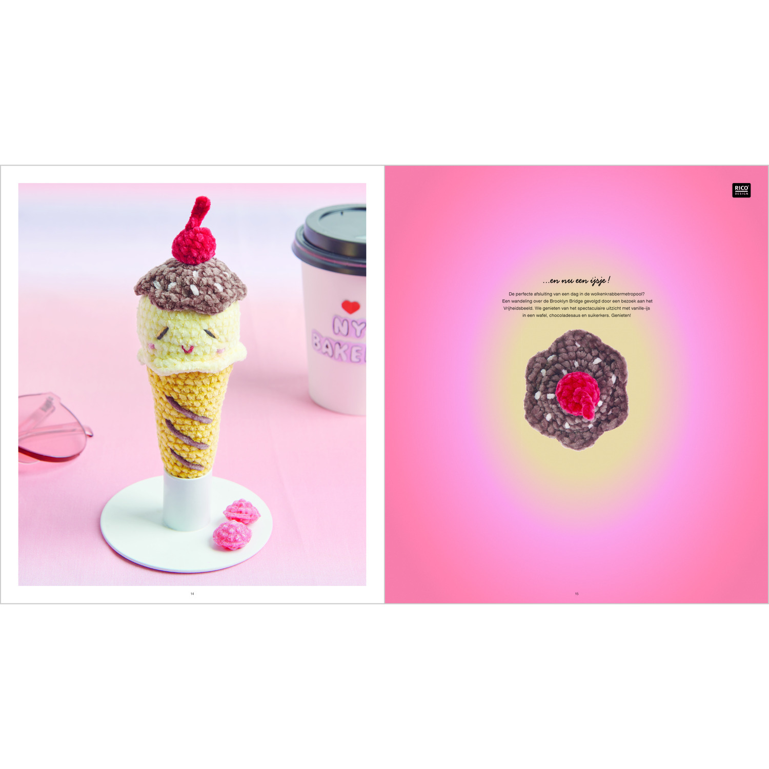 Ricorumi New York Bakery  Sprachauswahl niederländisch von Rico Design