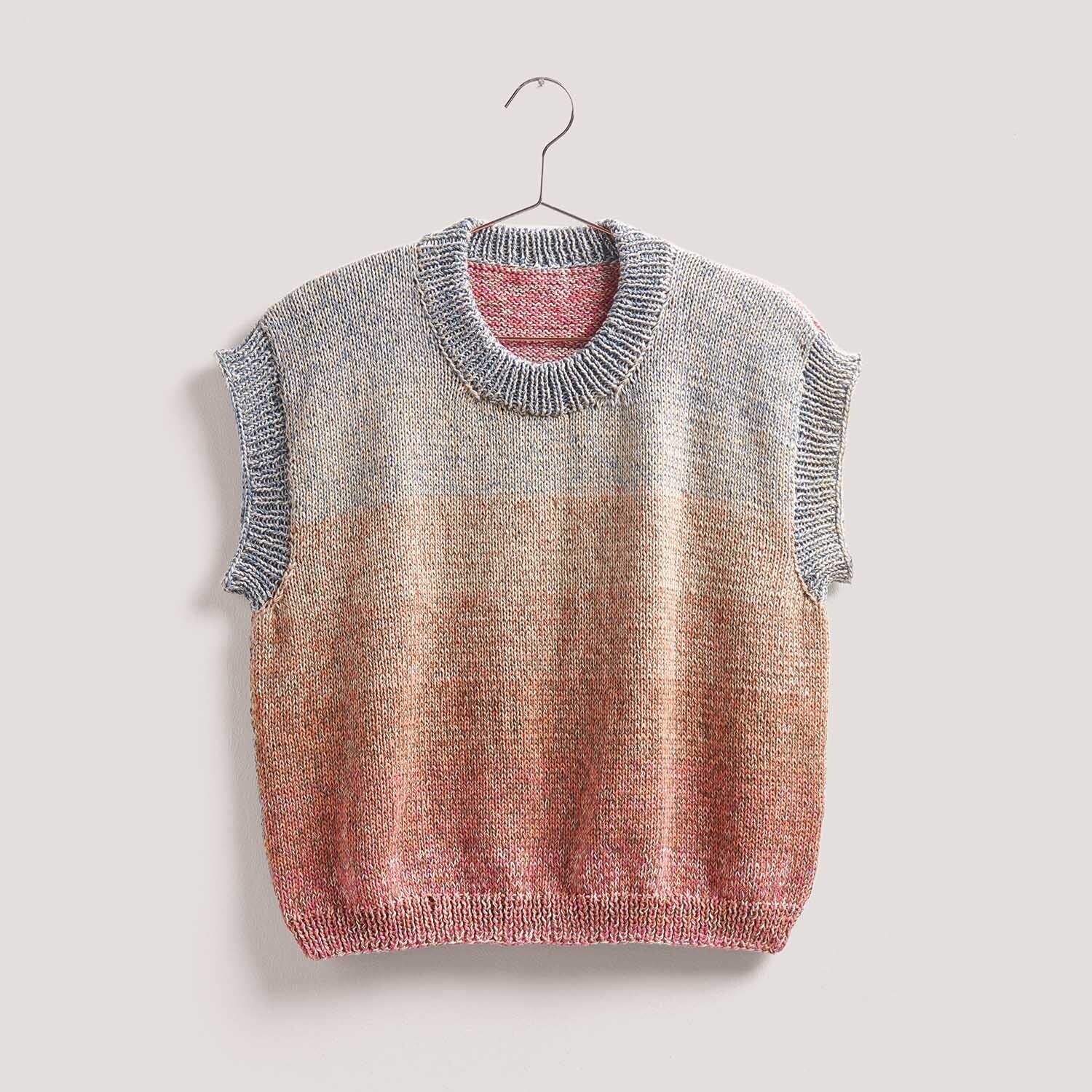 Strickanleitung Shirt aus Creative Cotton Dégradé Lucky 8 von Rico Design