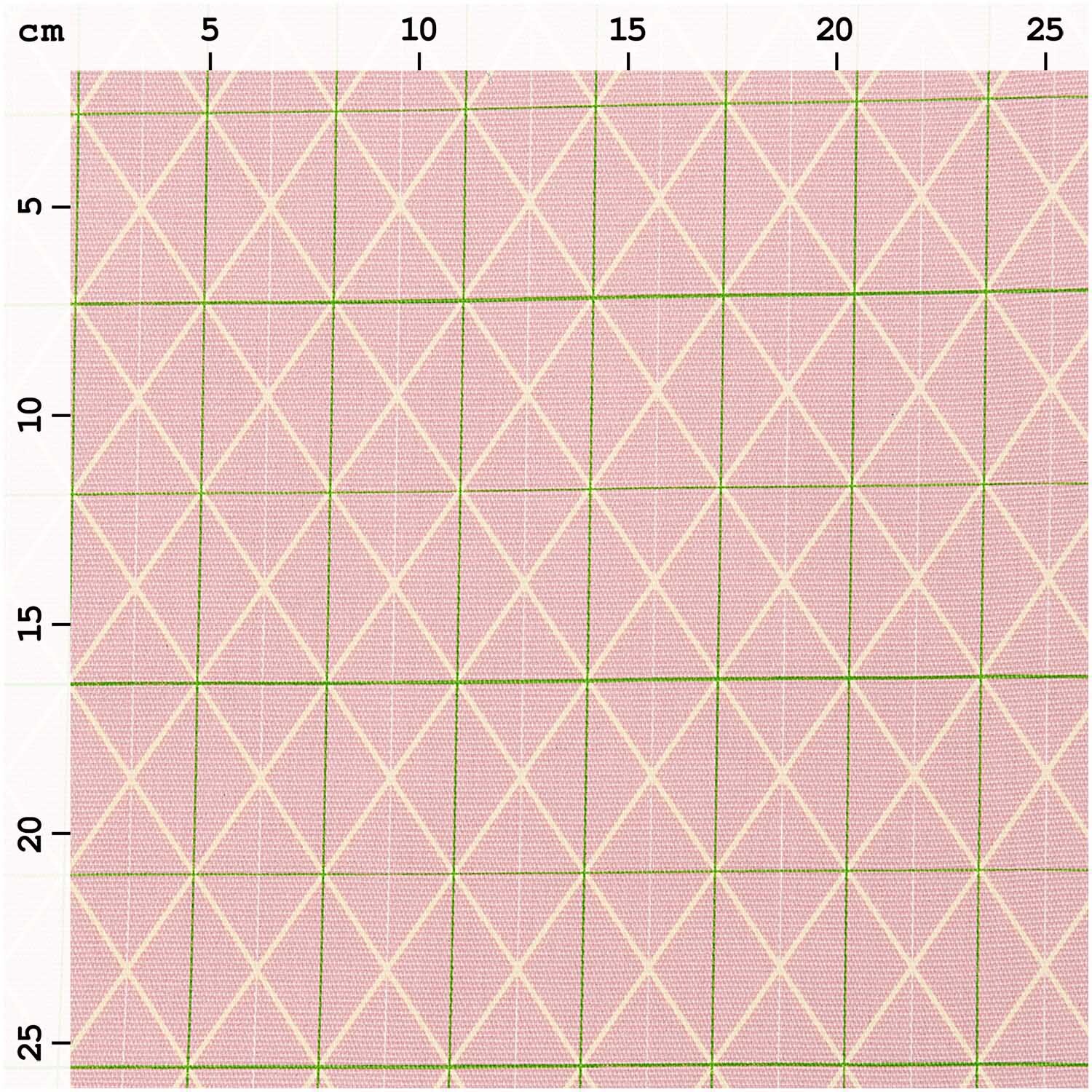 Druckstoff Canvas Raster rosa 140cm von Rico Design