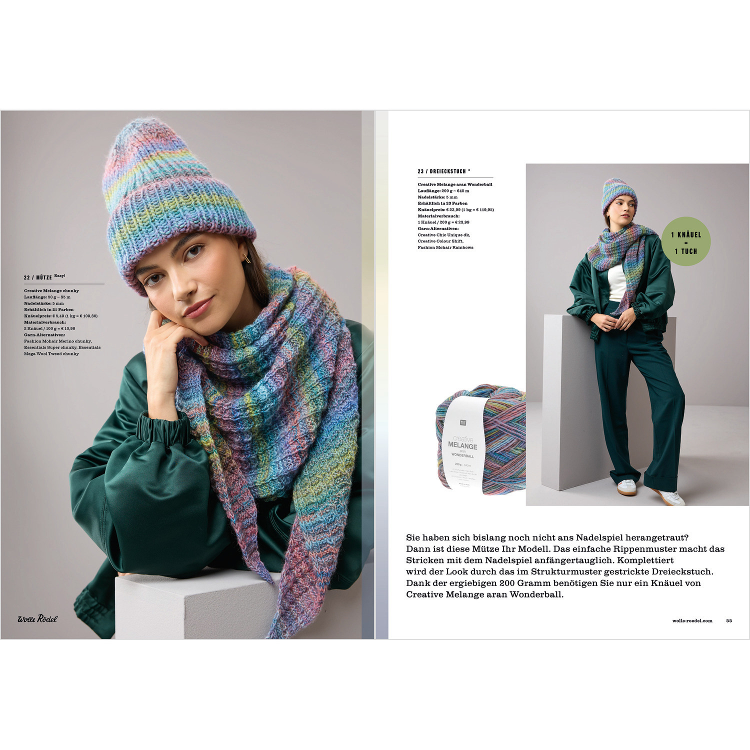 Die Neue Masche No. 10 Herbst von idee. Creativmarkt