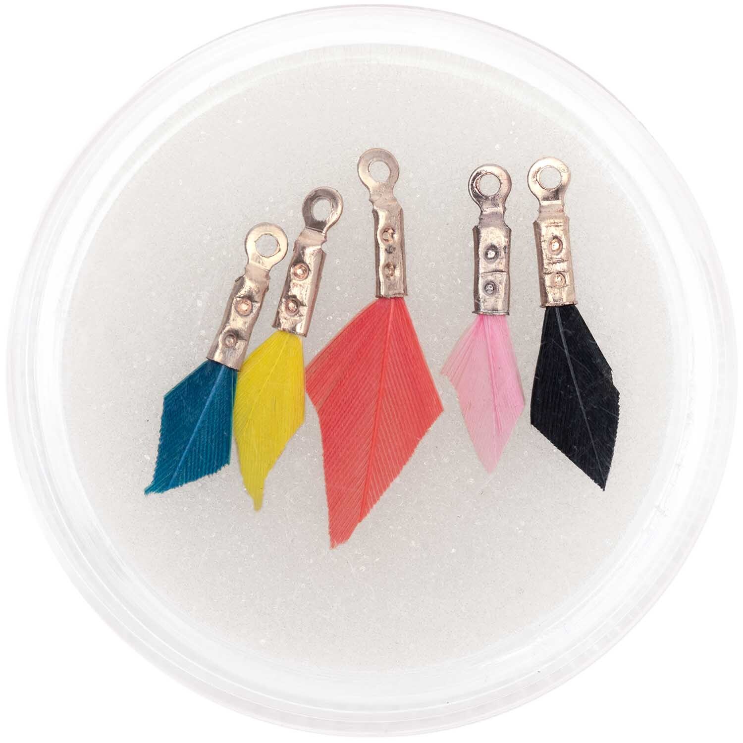 Feder Mix neon 17mm 5 Stück von Rico Design