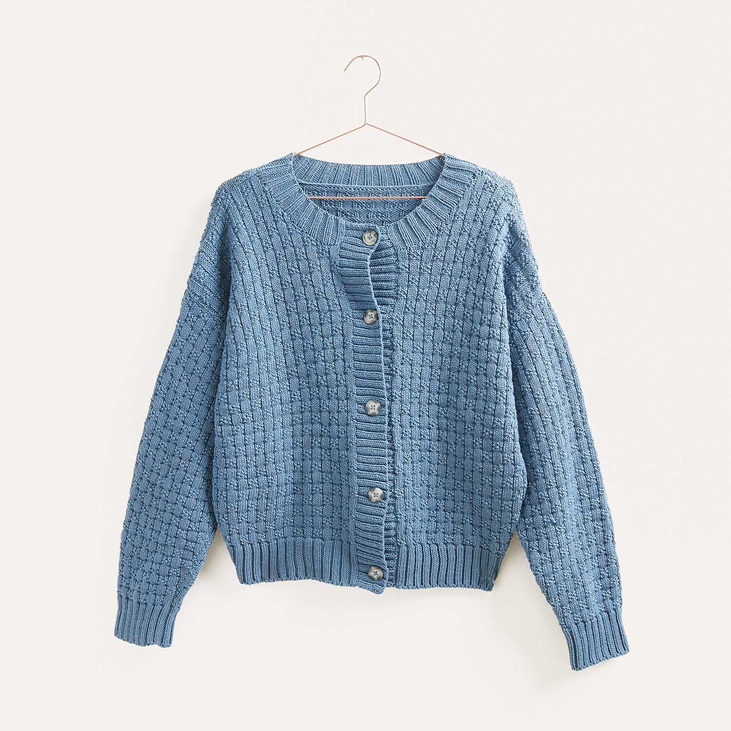 Strickanleitung Jacke aus Essentials Merino dk von Rico Design
