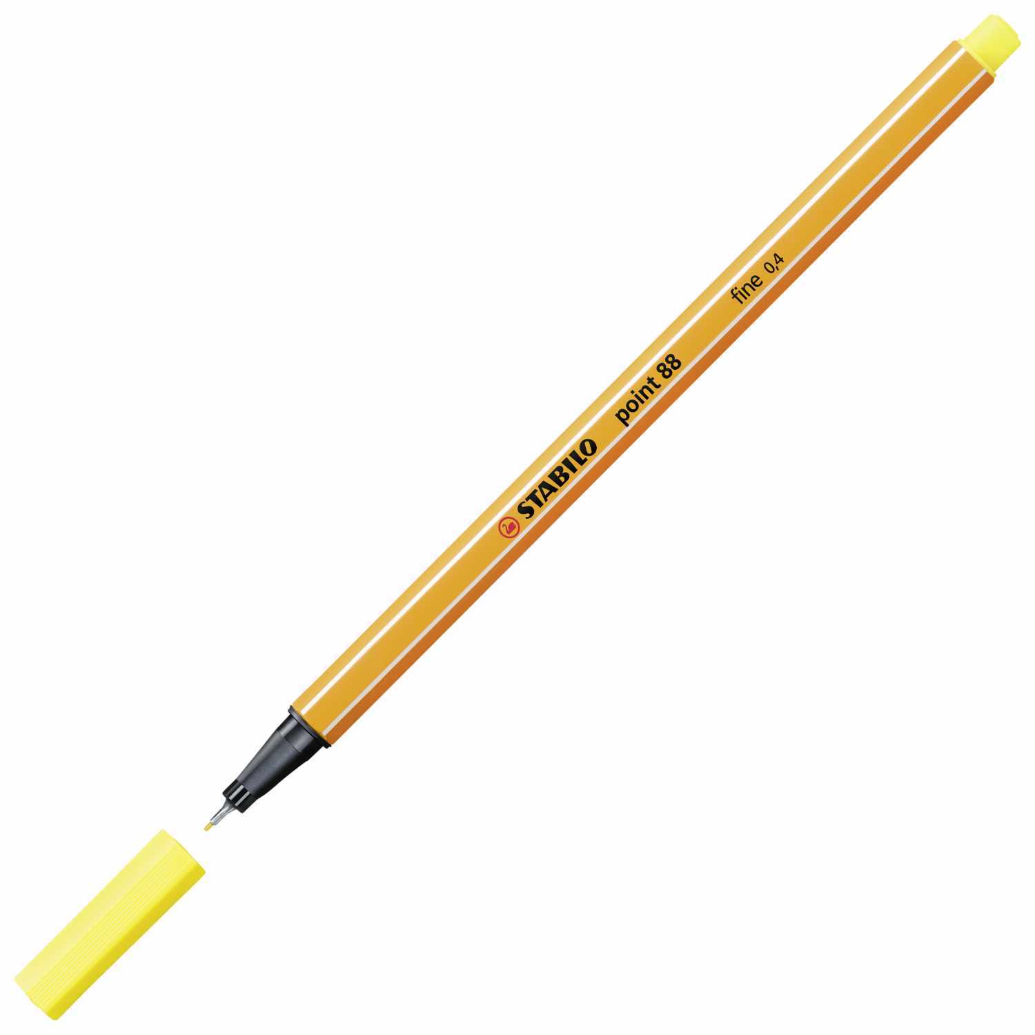 Point 88 Fineliner 0,4mm Farbe Zitronengelb von STABILO International 