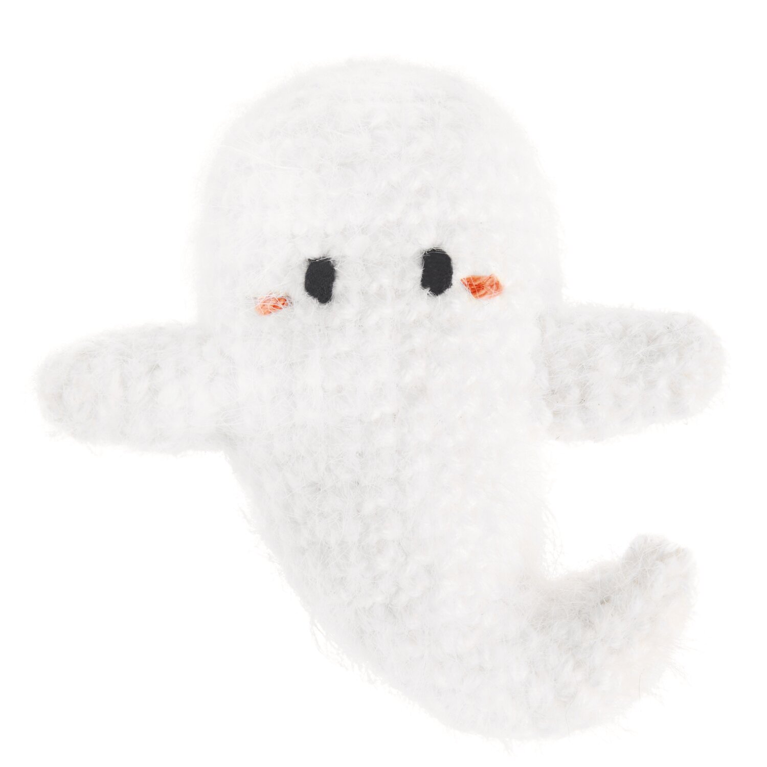 Ricorumi In the Meadow, gehäkeltes Gespenst aus Creative Ricorumi dk von Rico Design, Amigurumi-Figur mit gestickten Augen und Wangen, Subtitel 25g