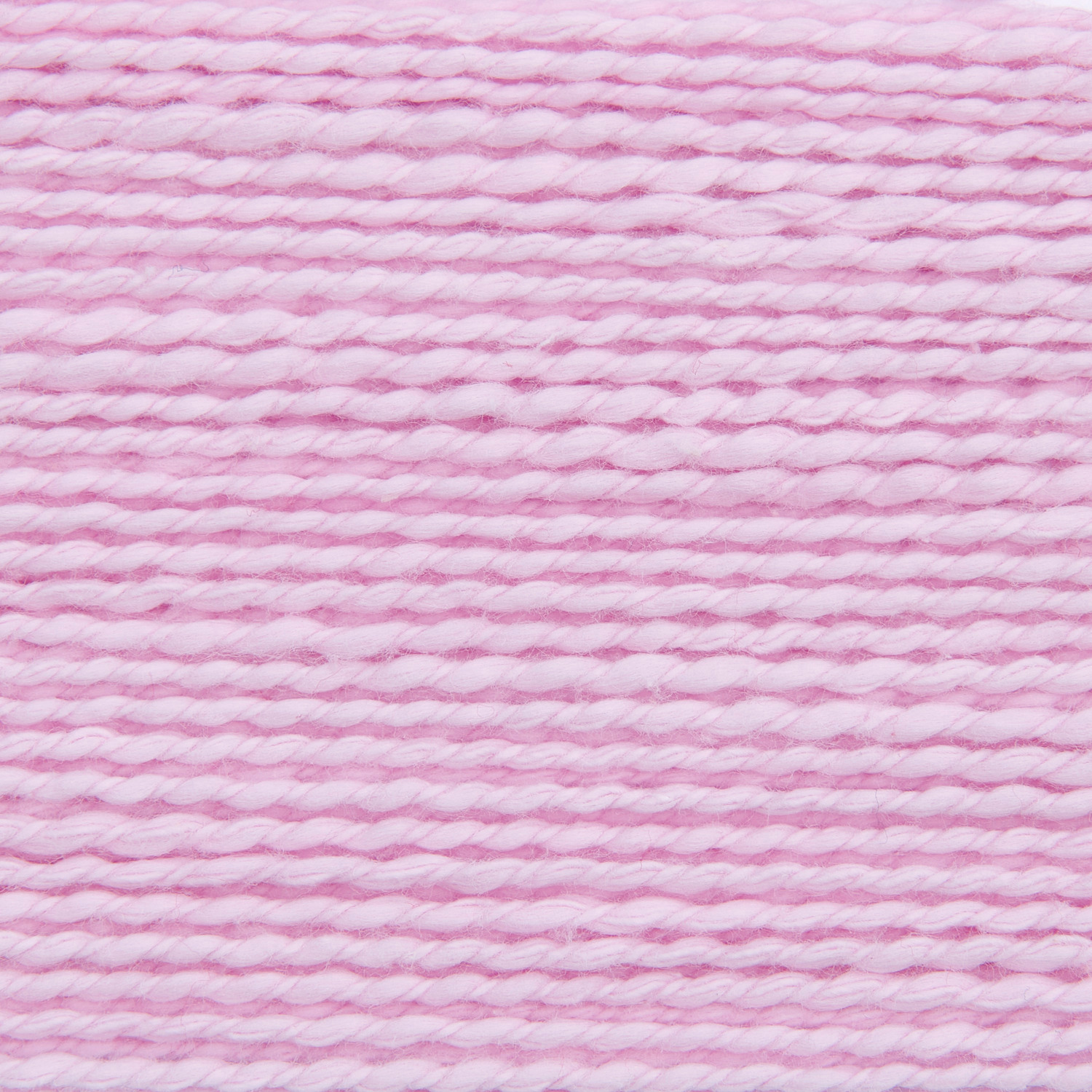 Essentials Super Cotton dk, weiches Garn in zartem Rosa, ideal für Strickprojekte, 50g 100m.