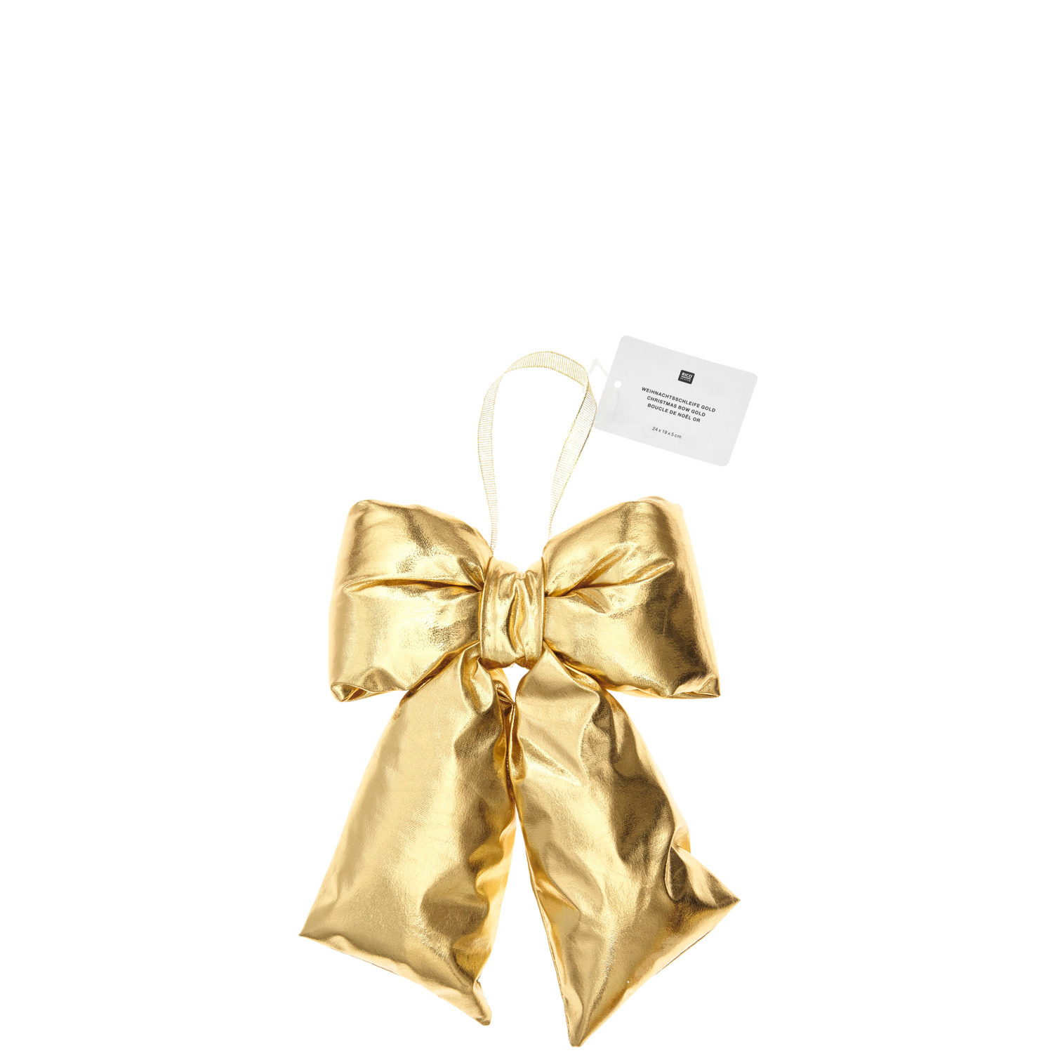 Weihnachtsschleife Gold von Rico Design
