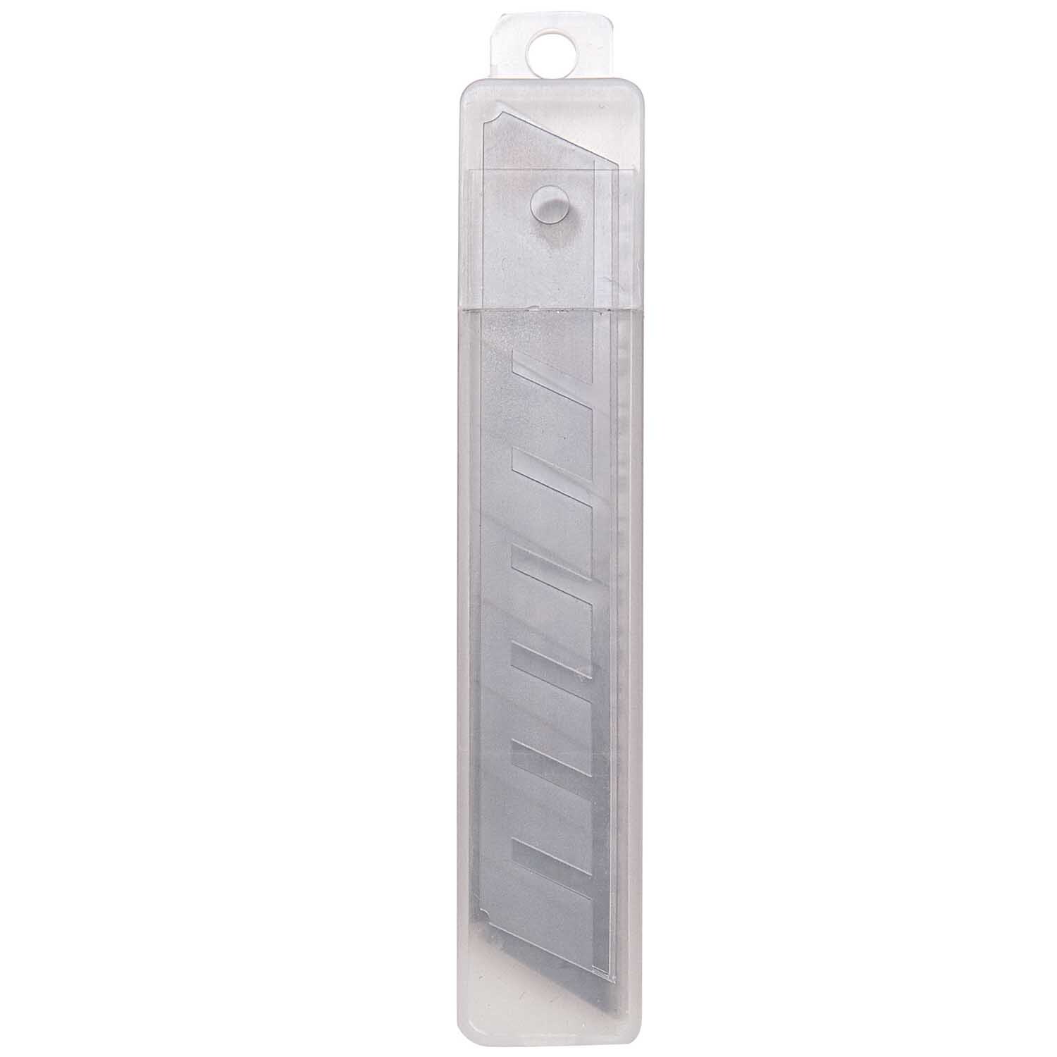 Ersatzklingen für Cutter 18mm 10 Stück in transparenter Verpackung von Rico Design. Ideal für präzises Schneiden.