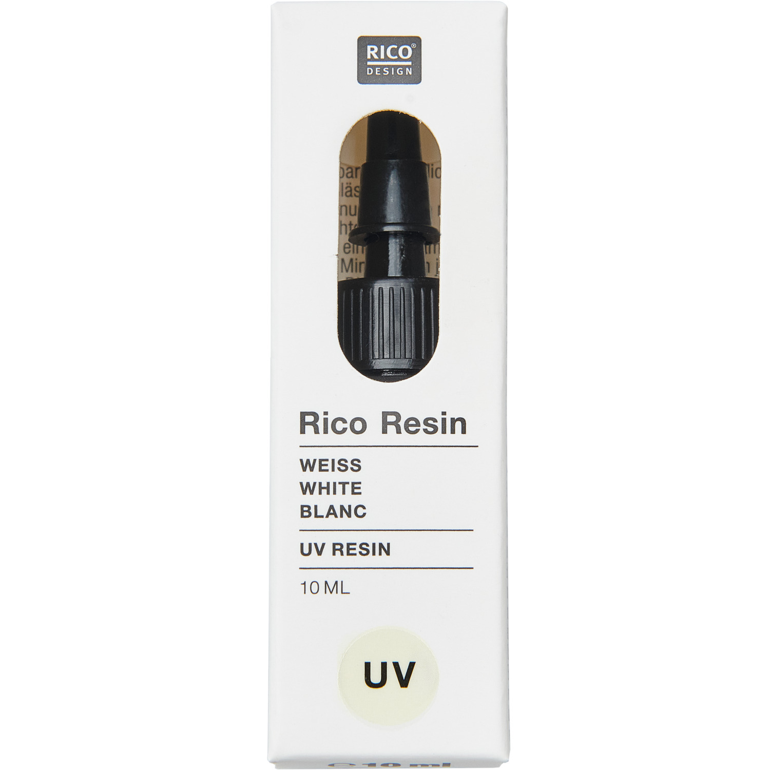 UV Resin 10ml Farbe Weiß von Rico Design