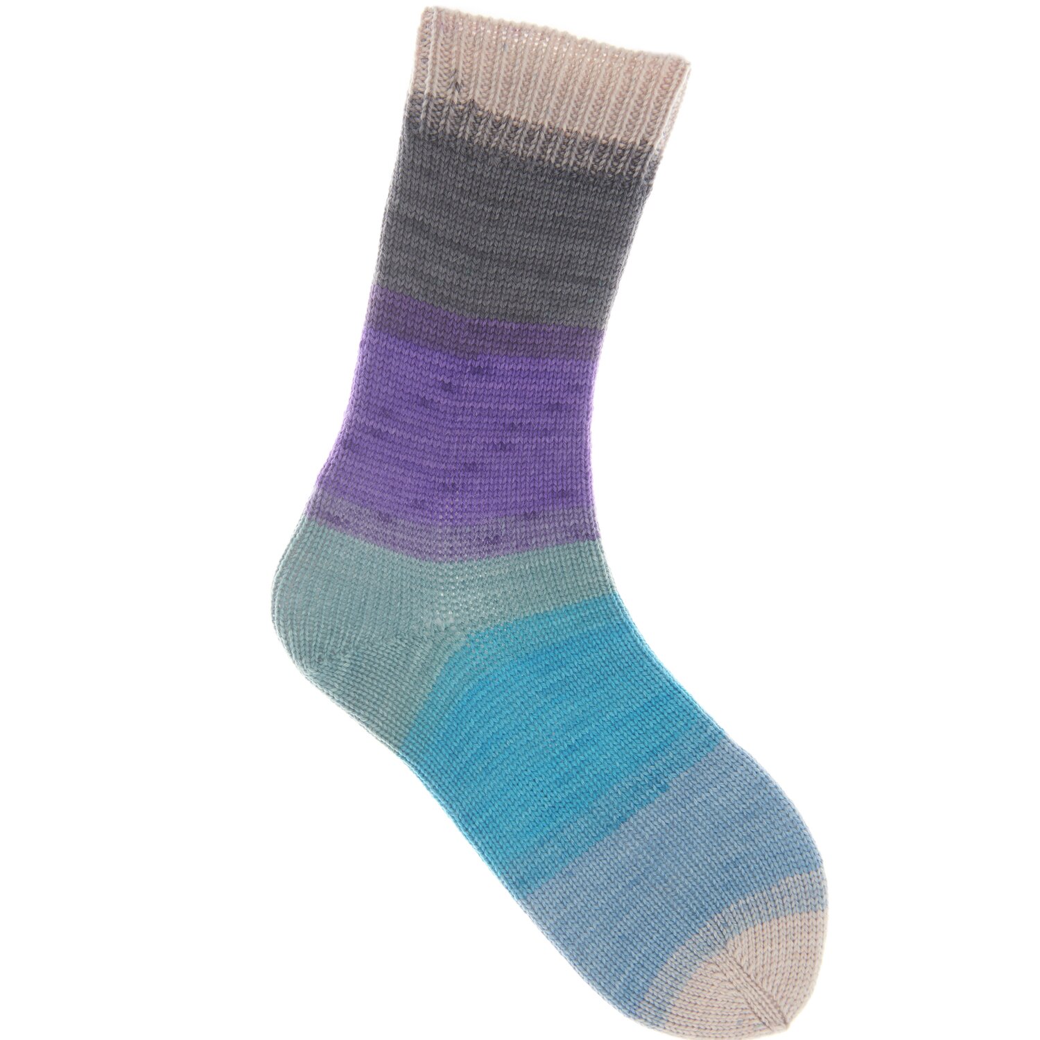 Superba Cashmeri Luxury Socks 4fädig in Winter darks von Rico Design, 100g Wolle mit 400m Lauflänge.