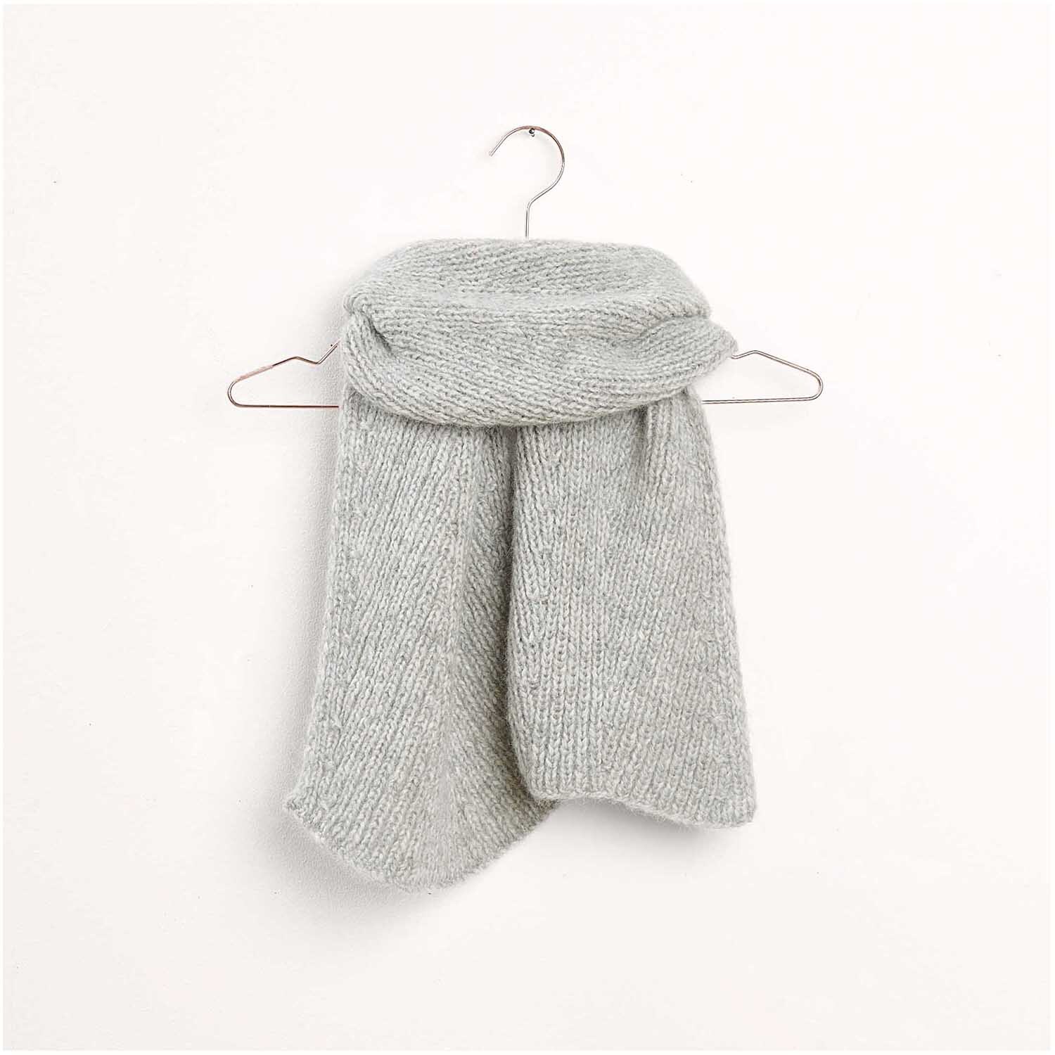 Strickset Schal Modell 14 aus Luxury Knits Winter Special von Rico Design