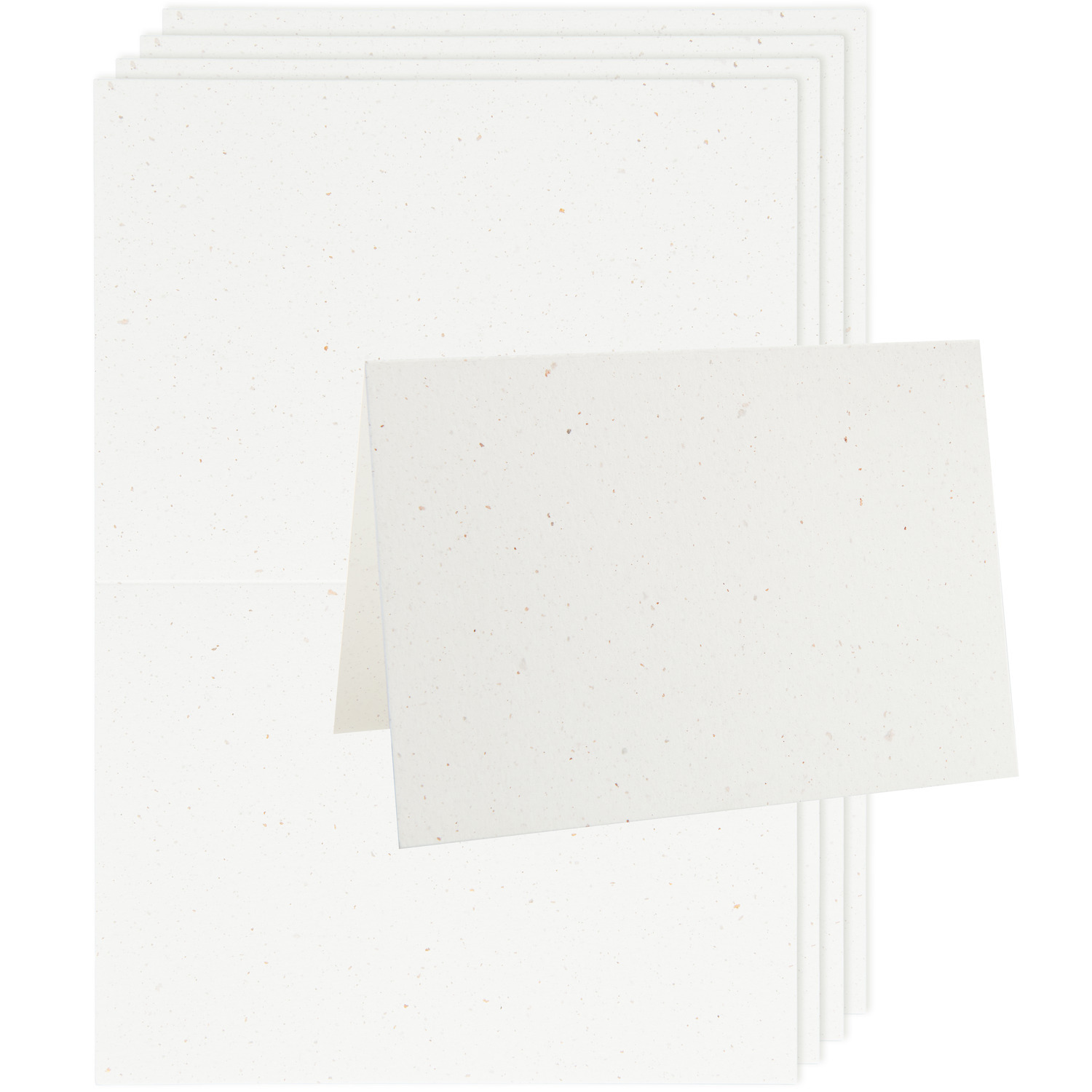 Paper Poetry Renew Karten A5, 5 Stück, offwhite-roségold, von Rico Design. Ideal für kreative Projekte.