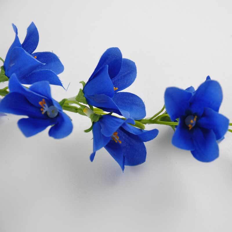 Campanula blau 65cm von idee. Creativmarkt 