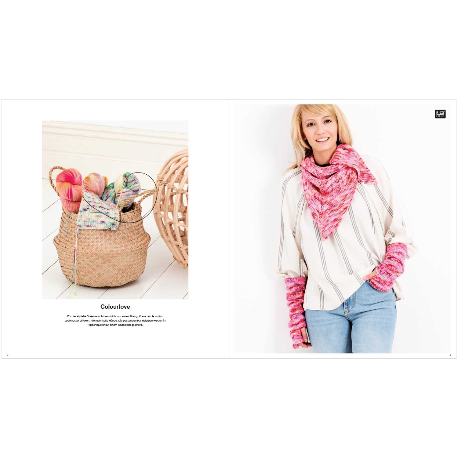 Luxury Hand-Dyed Happiness Special von Rico Design