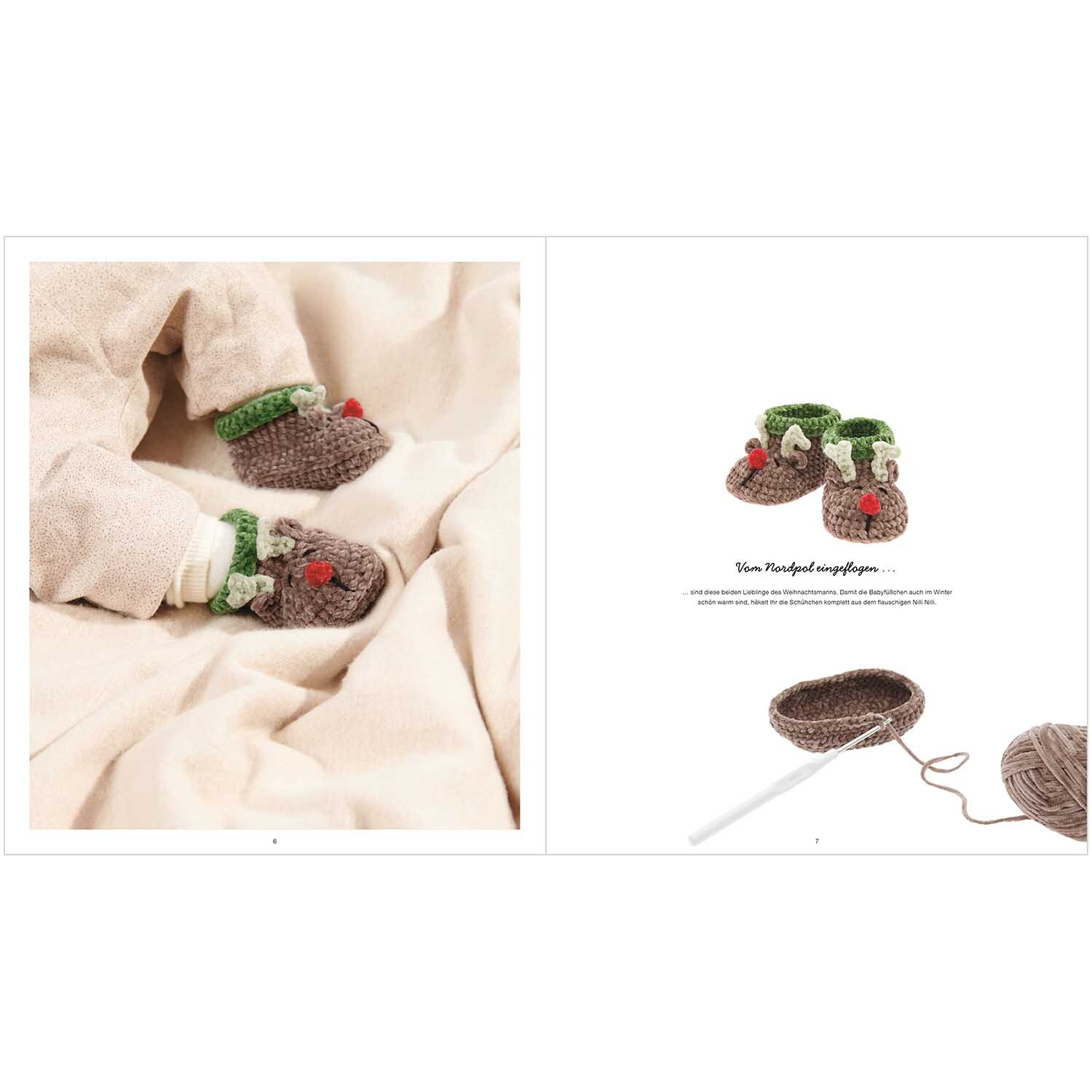 Ricorumi Baby Booties Sprachauswahl deutsch von Rico Design