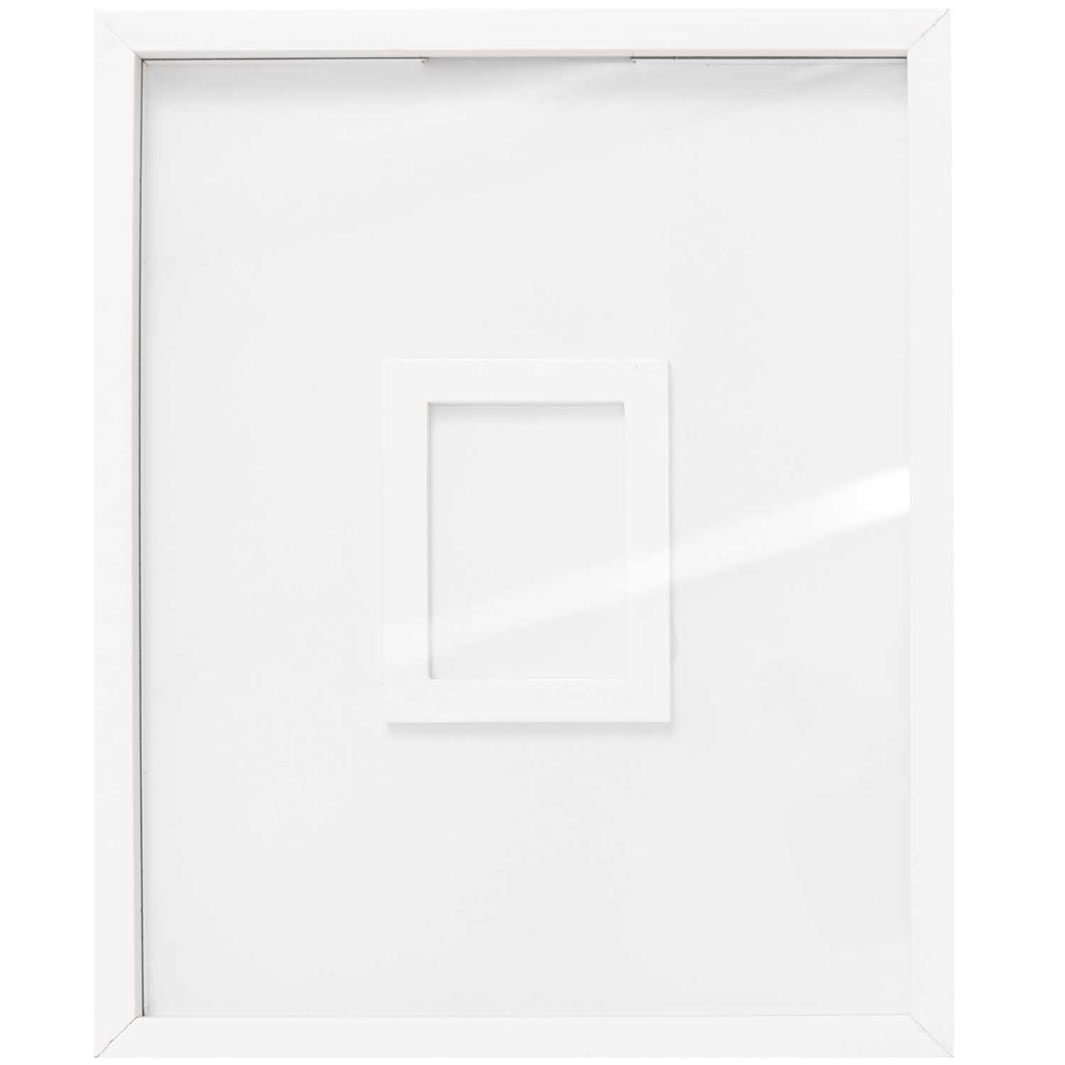 Gästebuch Rahmen von Rico Design in Weiß, 24x30cm. Eleganter Rahmen mit schlichtem Design.