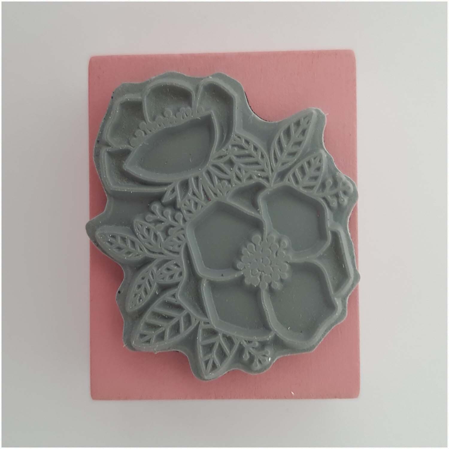 Stempel Blüten rosa 35x45mm von COLOP Arts & Crafts