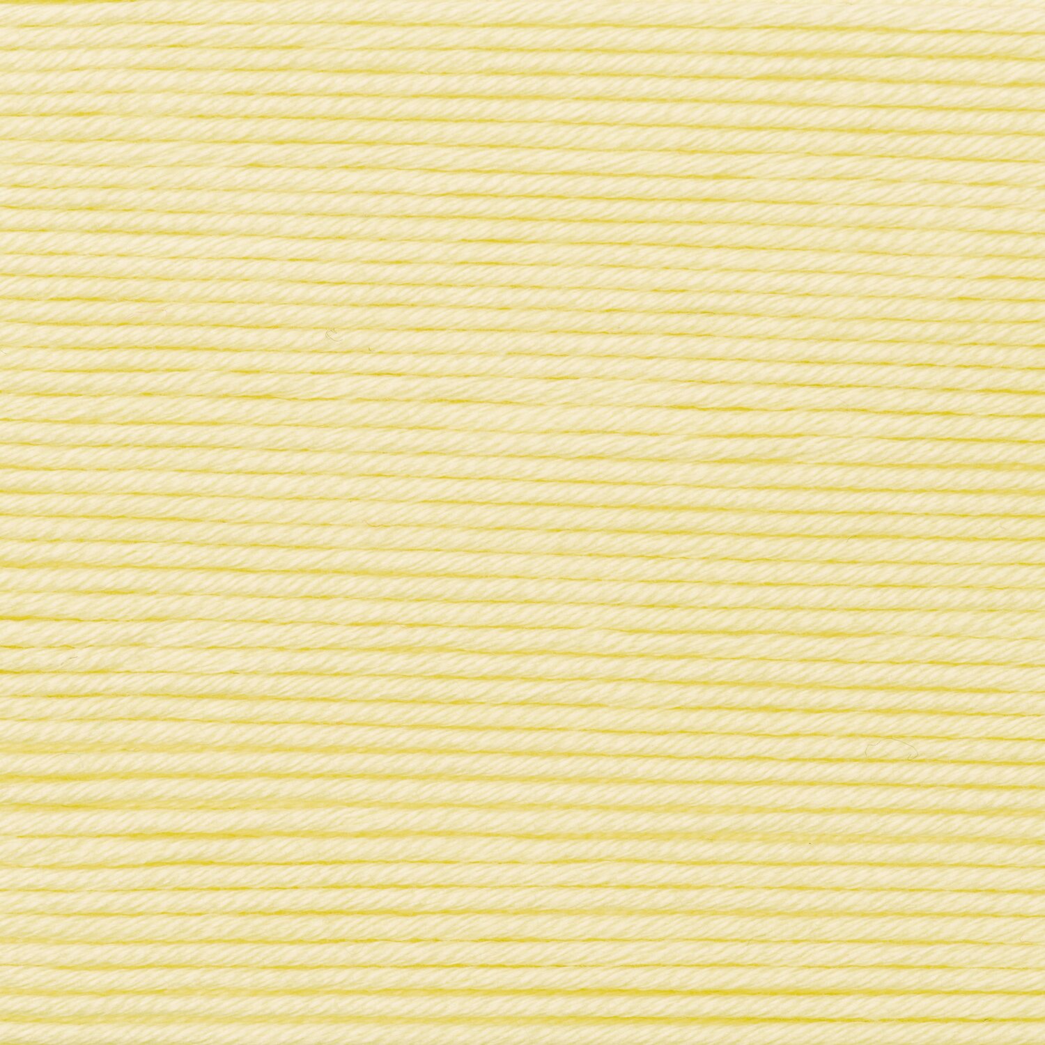 Wickelkarte des Garns Essentials Cotton dk in der Farbe 62 Zitrone.