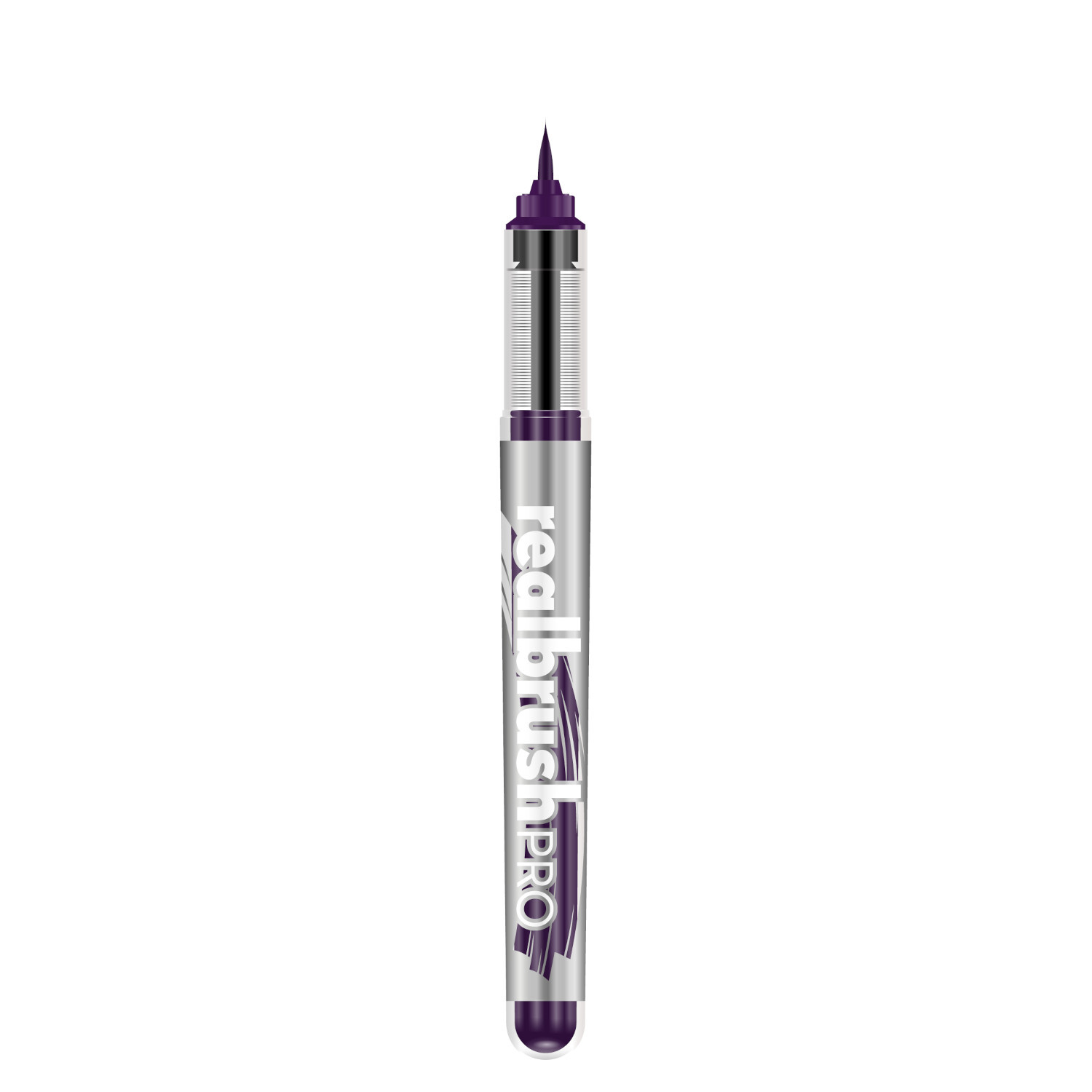 Realbrush Pro Marker in Lila von karin, ideal für präzises Zeichnen und kreative Projekte.