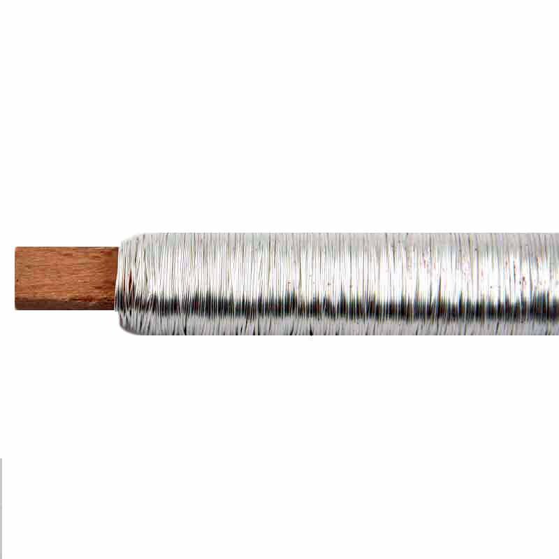 Lackdraht 0,5mm 100g von preissler, silberne Spule, ideal für Bastel- und Elektroarbeiten.