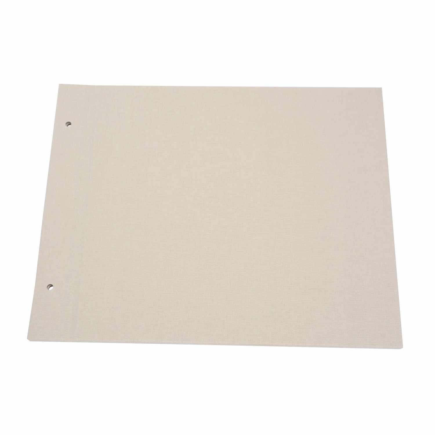 Schraubalbeneinband 30x25cm Leinen in Mittel Beige von goldbuch, ideal für stilvolle Präsentationen.