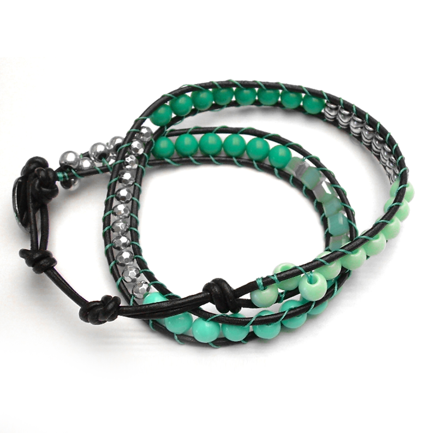 Anleitung Cooles Wickelarmband basteln von Rico Design