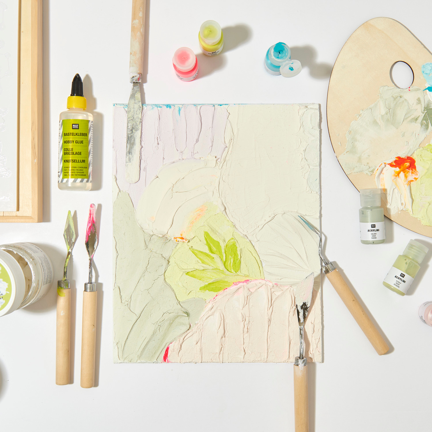 ART Premium Strukturpaste cremig von Rico Design