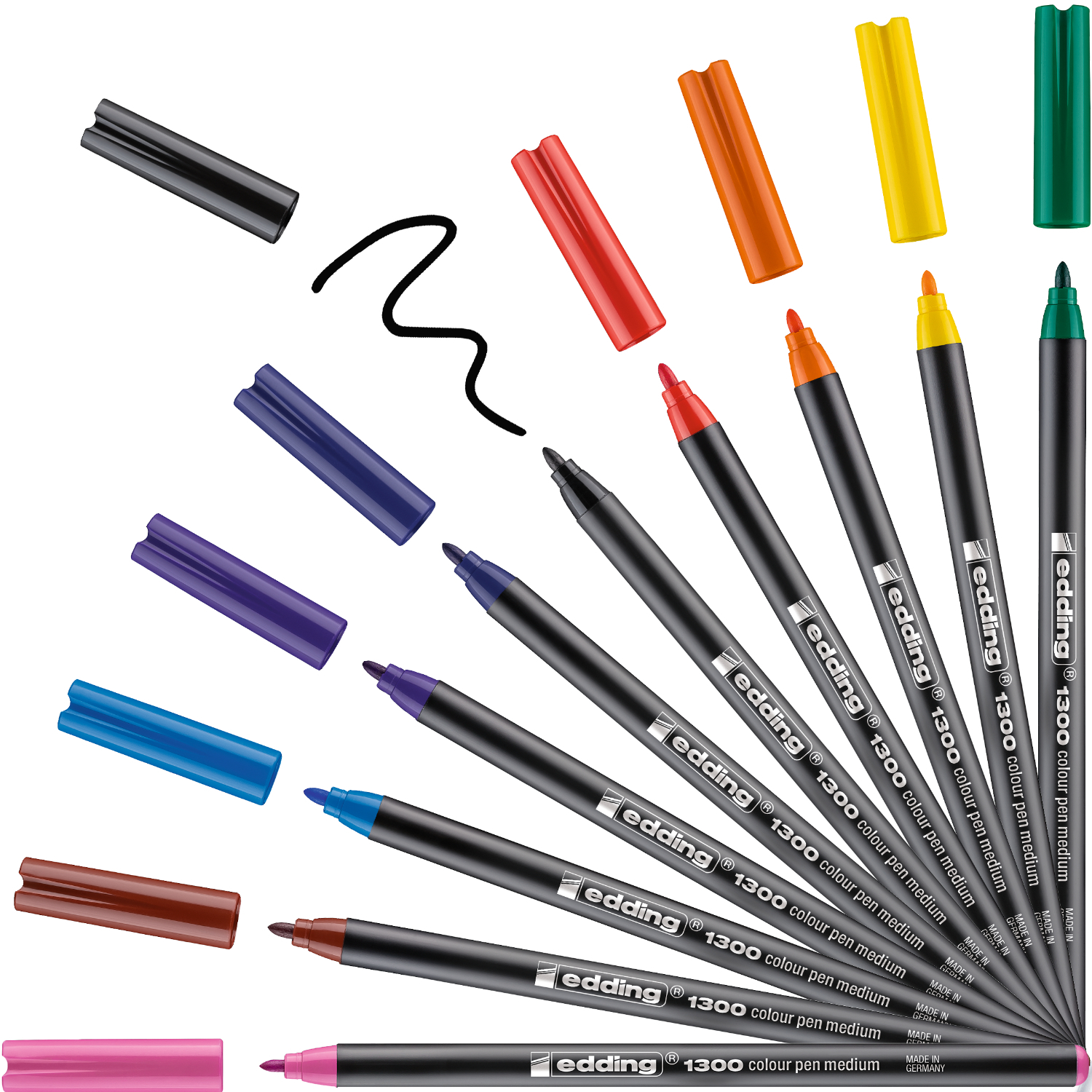 1300 im Blechetui 10er Set von edding International 