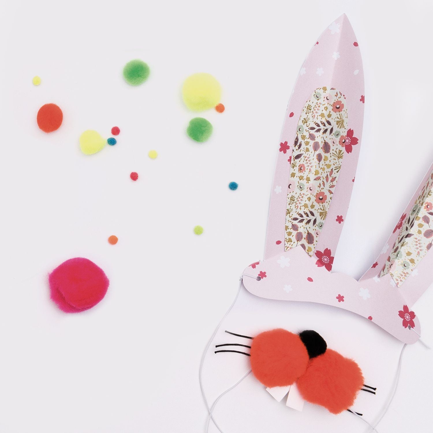 Bastelanleitung Hasenohren aus Papier von idee. Creativmarkt 