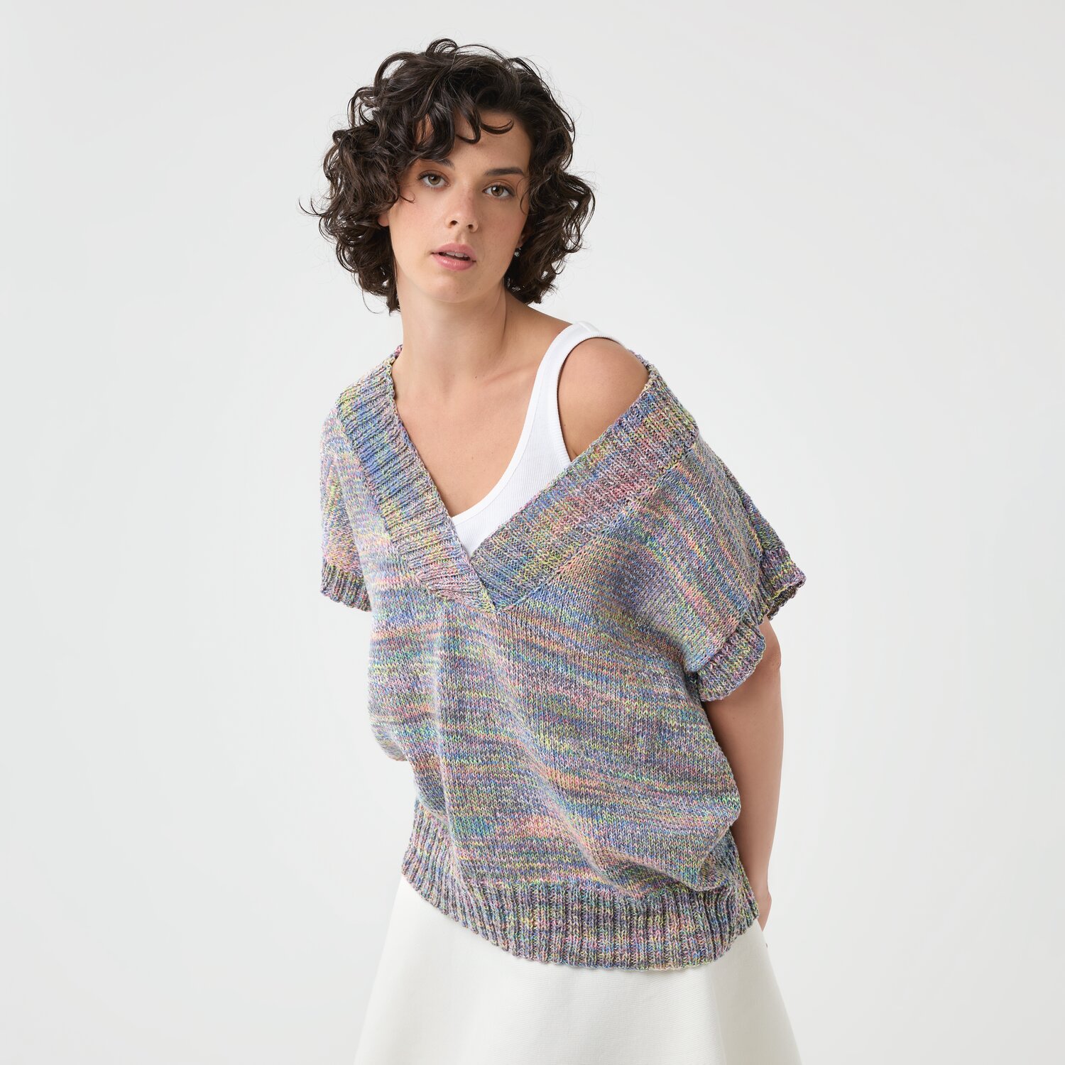 Strickset Shirt Modell 10 aus Die Neue Masche No. 12 von idee. Creativmarkt