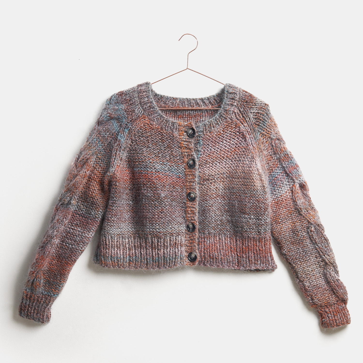 Strickanleitung Jacke aus Creative Mohair Melange von Rico Design