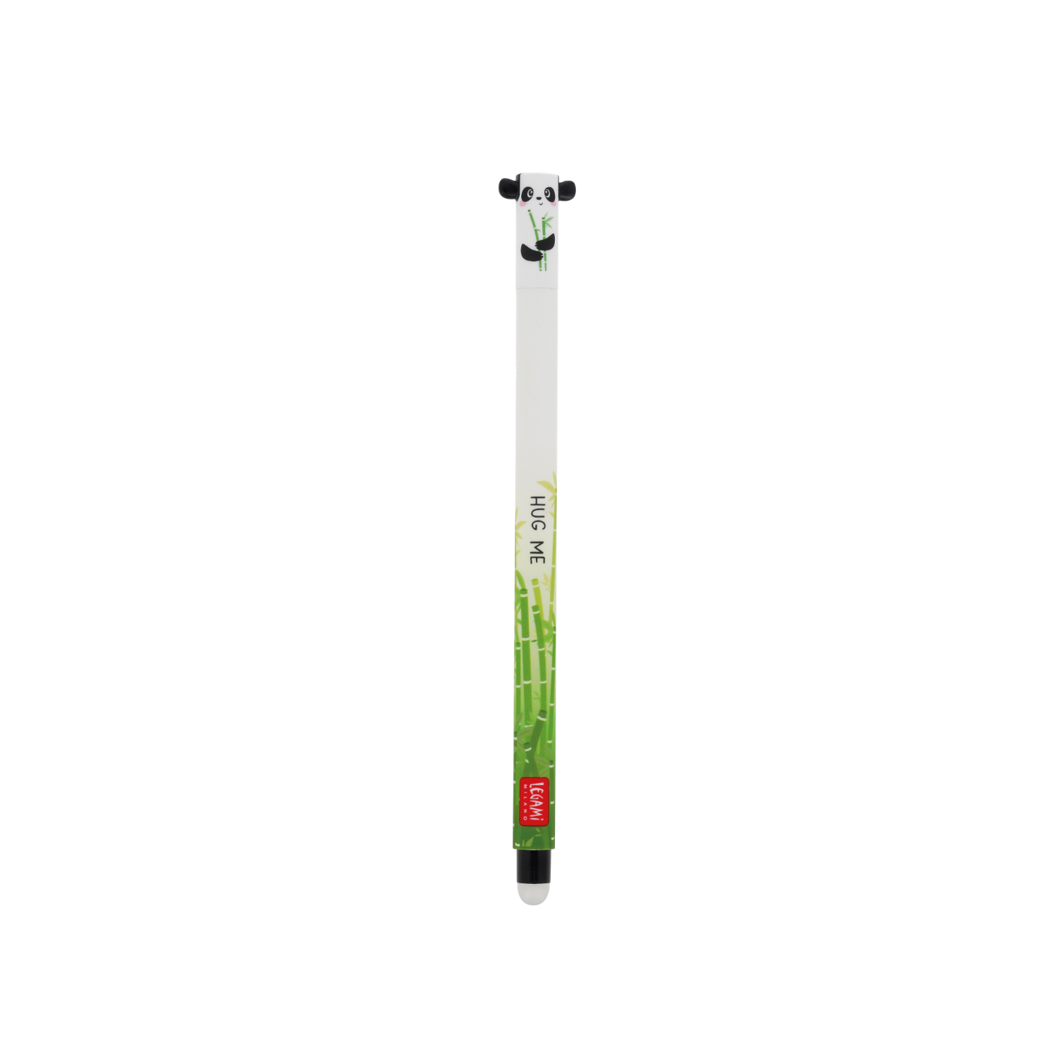 Legami löschbarer Gelstift mit Panda-Motiv, ideal für präzises Schreiben und Korrigieren. Perfekt für Schule und Büro.