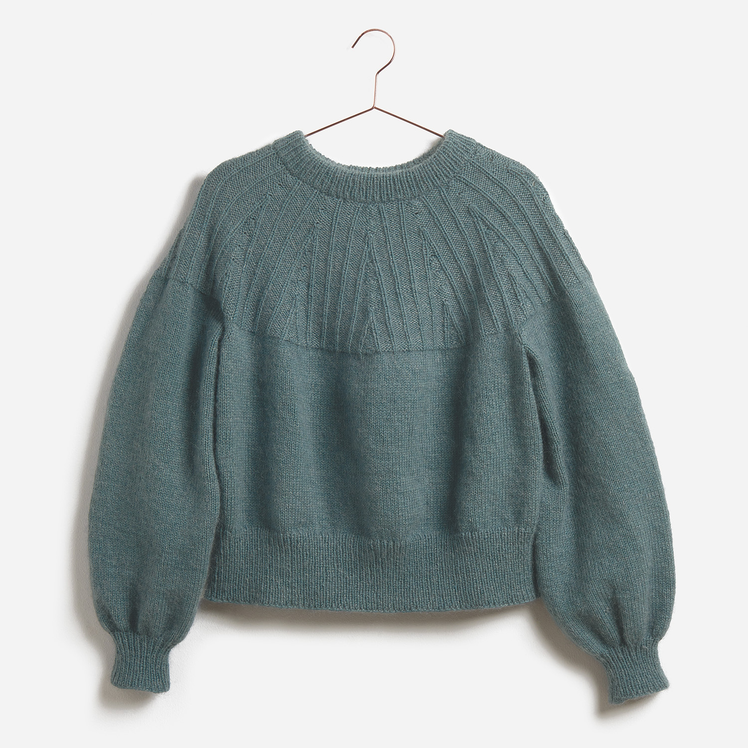 Strickanleitung Top Down Knitting Pullover von Rico Design