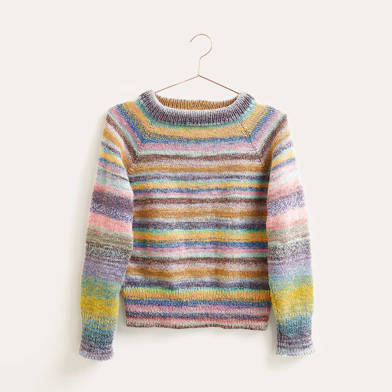 Gestrickter Pullover: Modell 01 aus dem Heft Creative Chic Unique dk Special