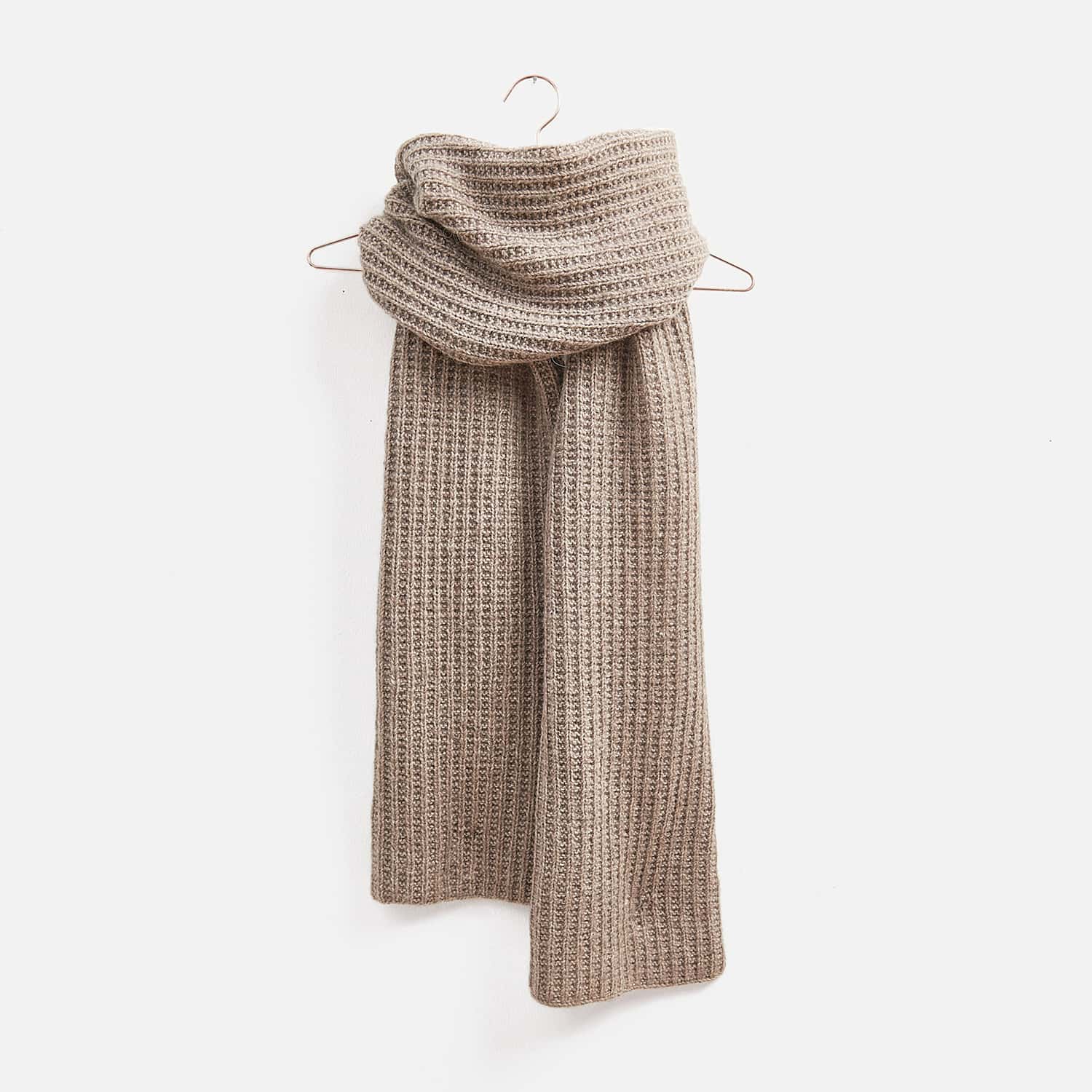 Gestrickter Schal: Modell 10 aus dem Heft Top Down Knitting Special 2