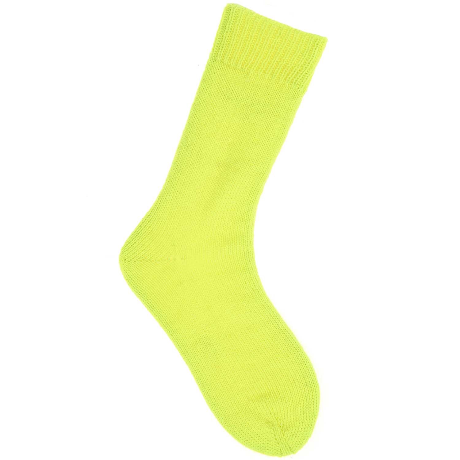 Socks Neon 4-fädig 100g 400m Farbe Gelb von Rico Design