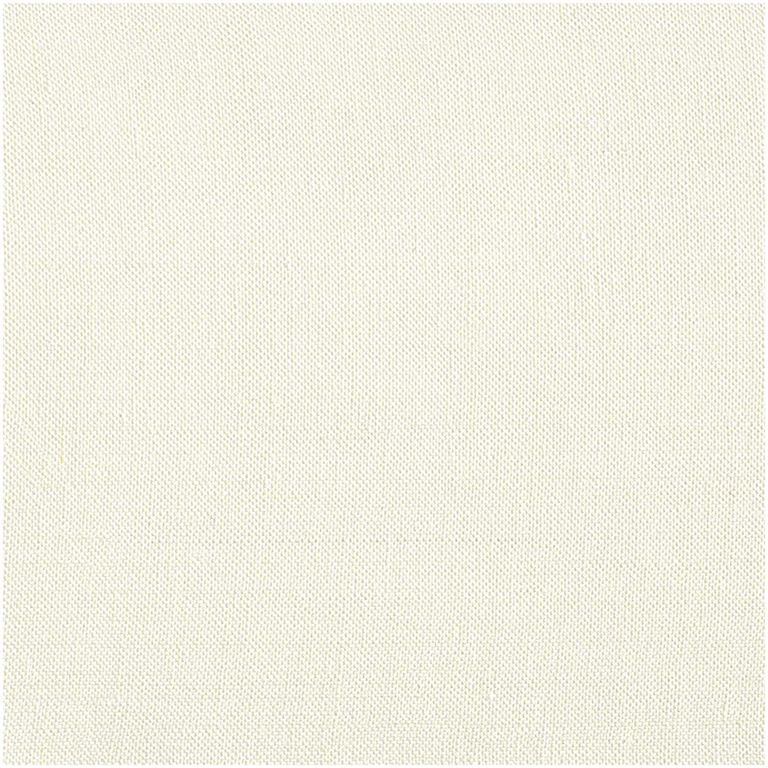 Leinenband wollweiß 11-fädig 50cm von Rico Design. Detailansicht des strukturierten, wollweißen Stoffes.