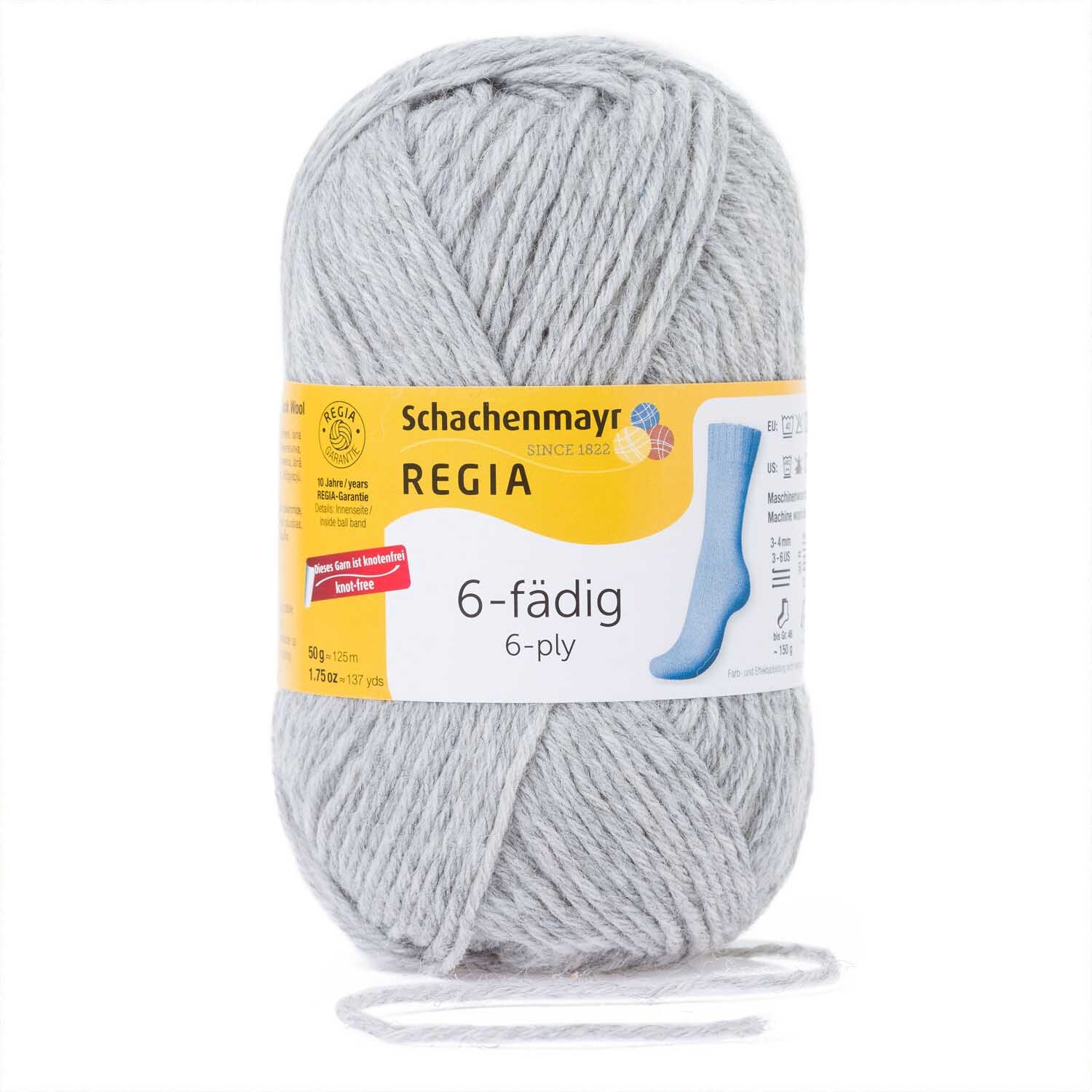 REGIA Garn 6fädig 50g Farbe Natur von MEZ 