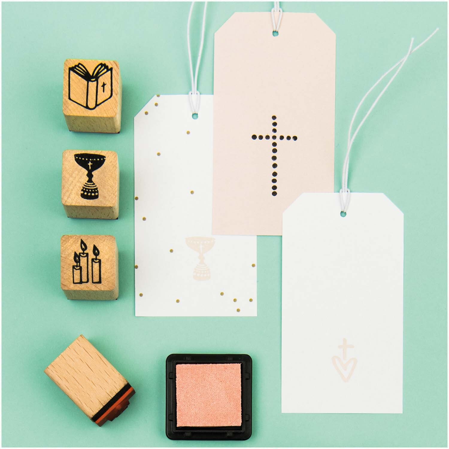 Paper Poetry Stempelset Christliche Feste 11-teilig von Rico Design