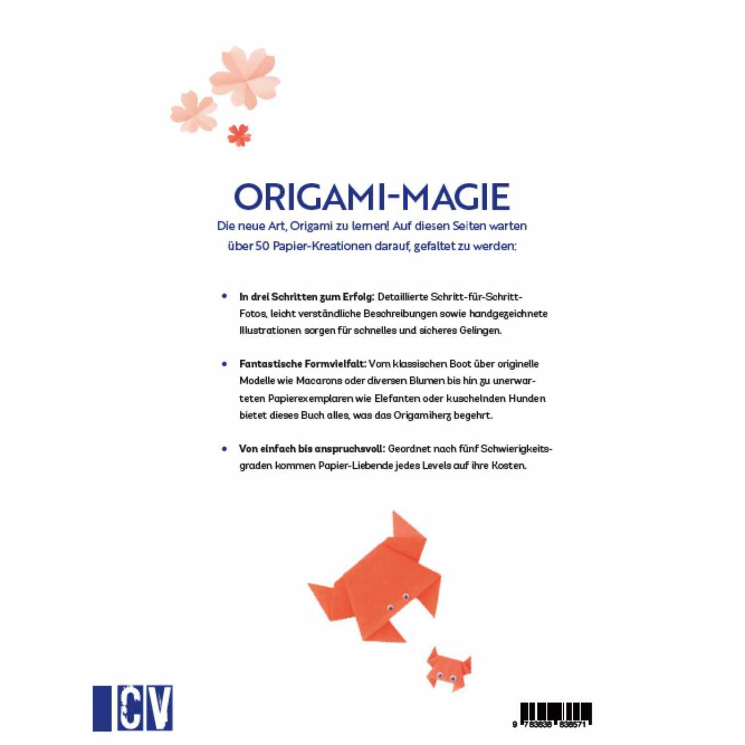 Das große Origami Buch von Christophorus Verlag in der Christan Verlag 