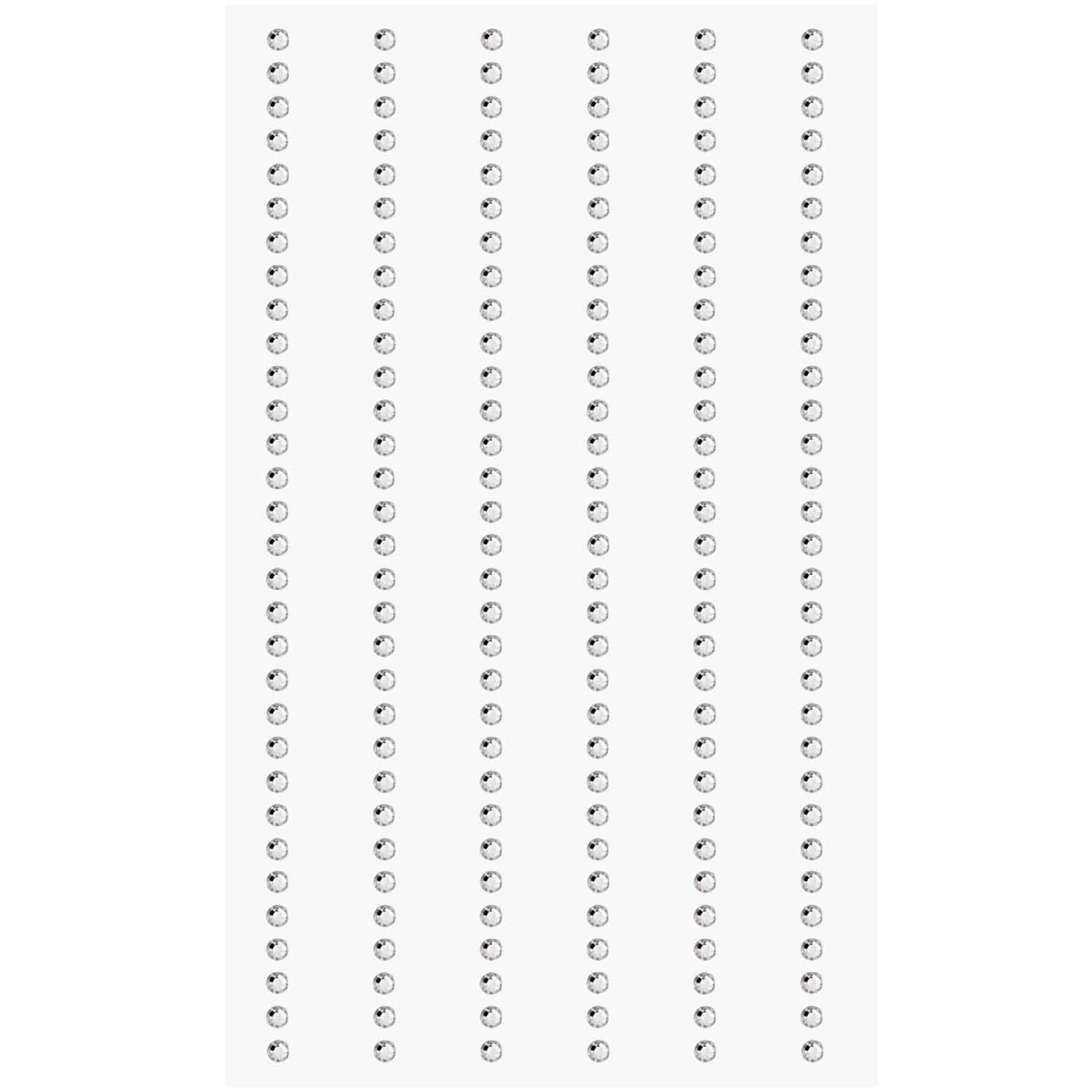 Paper Poetry Strass-Sticker mit funkelnden Kristallen von Rico Design, ideal für kreative Projekte.