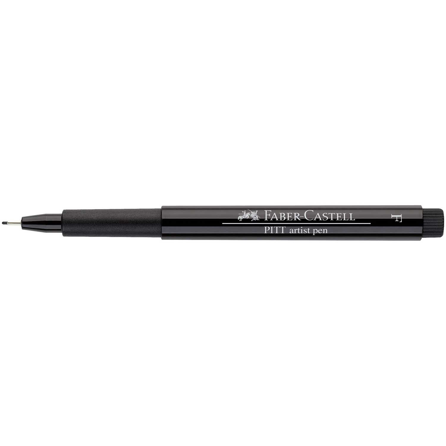 PITT artist pen fine von Faber Castell in Schwarz, ideal für präzises Zeichnen und Skizzieren.