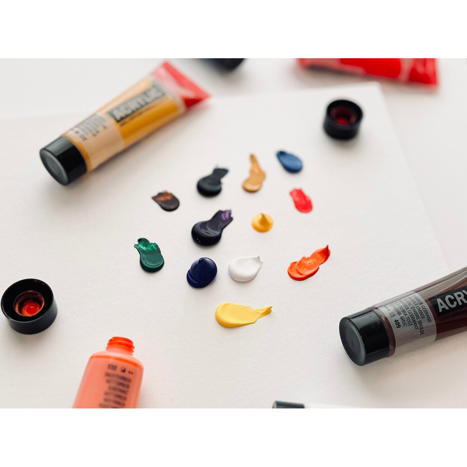 Acrylfarbe 120ml Farbe Permanent Rotviolett von Royal Talens